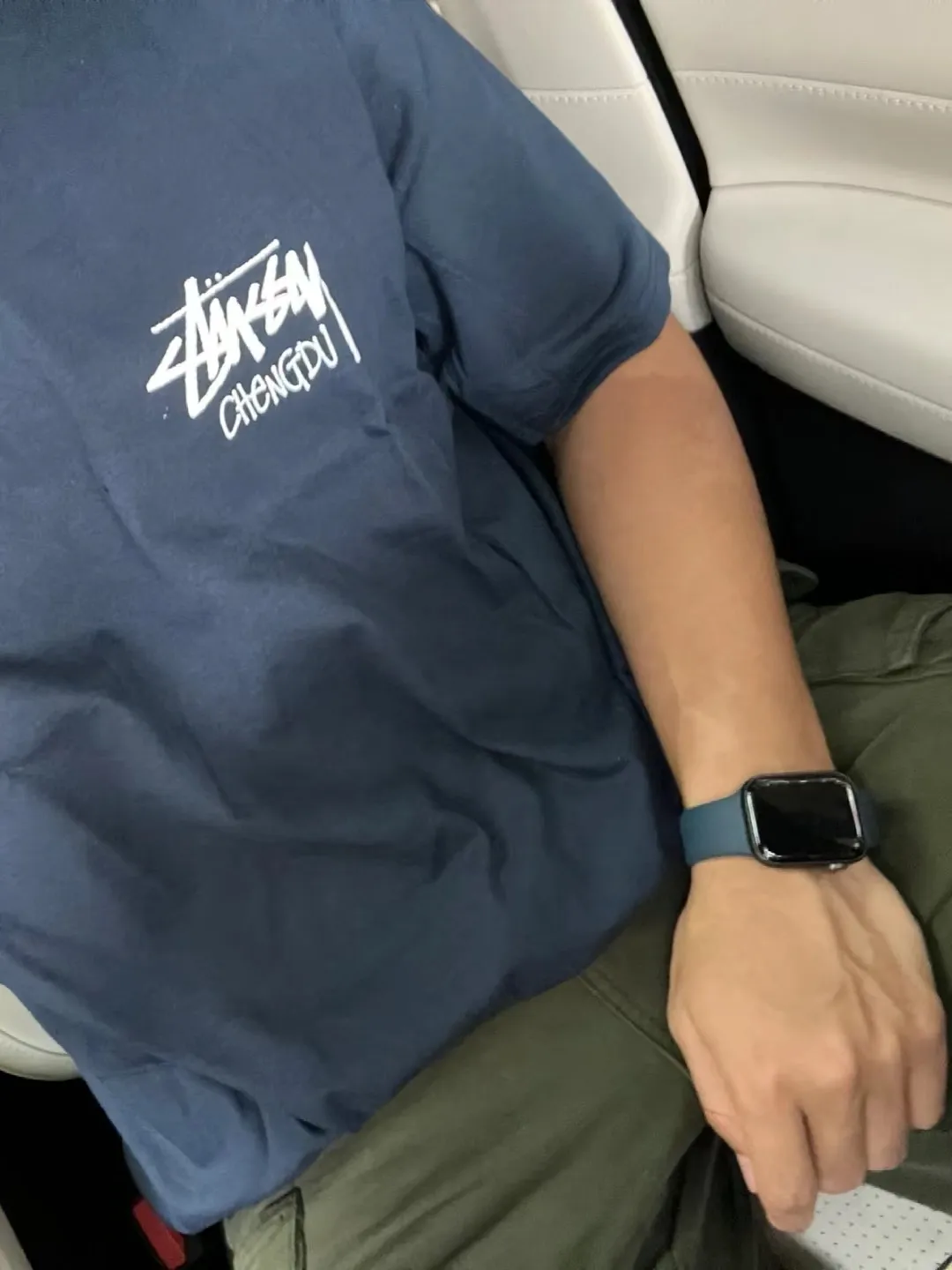 STUSSY FW24 CHENGDU TEE Classic Chengdu limited short-sleeved TEE black and white S-XL