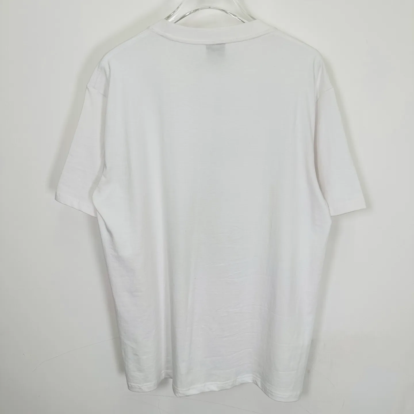 Tyrannosaurus Rex T-shirt STUSSY SS25 BIG & MEATY TEE PIGMENT DYED Dinosaur pattern short-sleeved black and white S- XL