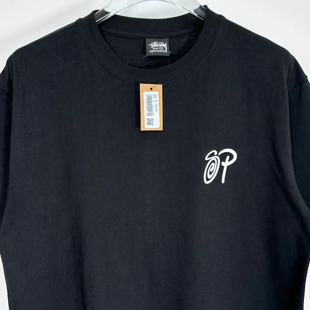 STUSSY X PATTA joint model SS24 TEE musician T-shirt black and white S-XL
