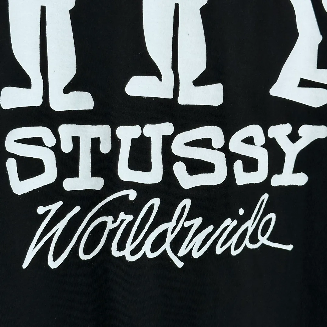 STUSSY X PATTA joint model SS24 TEE musician T-shirt black and white S-XL