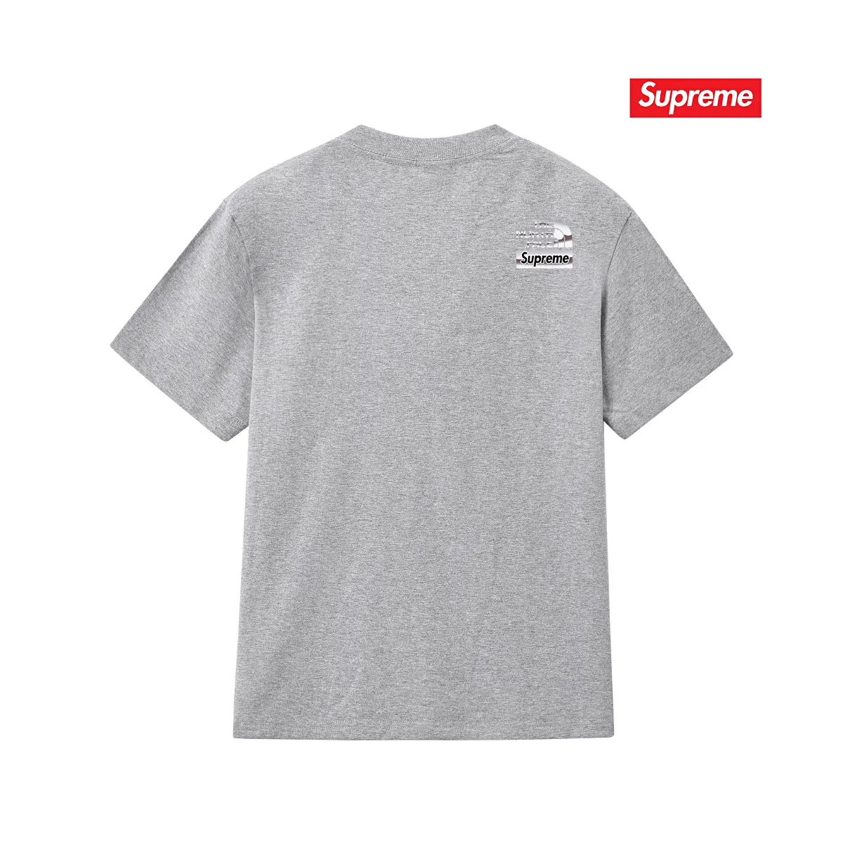 Supreme Feel free to compare zp. The whole piece adopts three-needle five-thread craftsmanship (neckline-shoulder seam-sleeve seam double thread, which looks more three-dimensional and textured). It has the same craftsmanship as the original original, classic version. Color: black, white, light gray, pink, navy. Size: S M L XL XXL