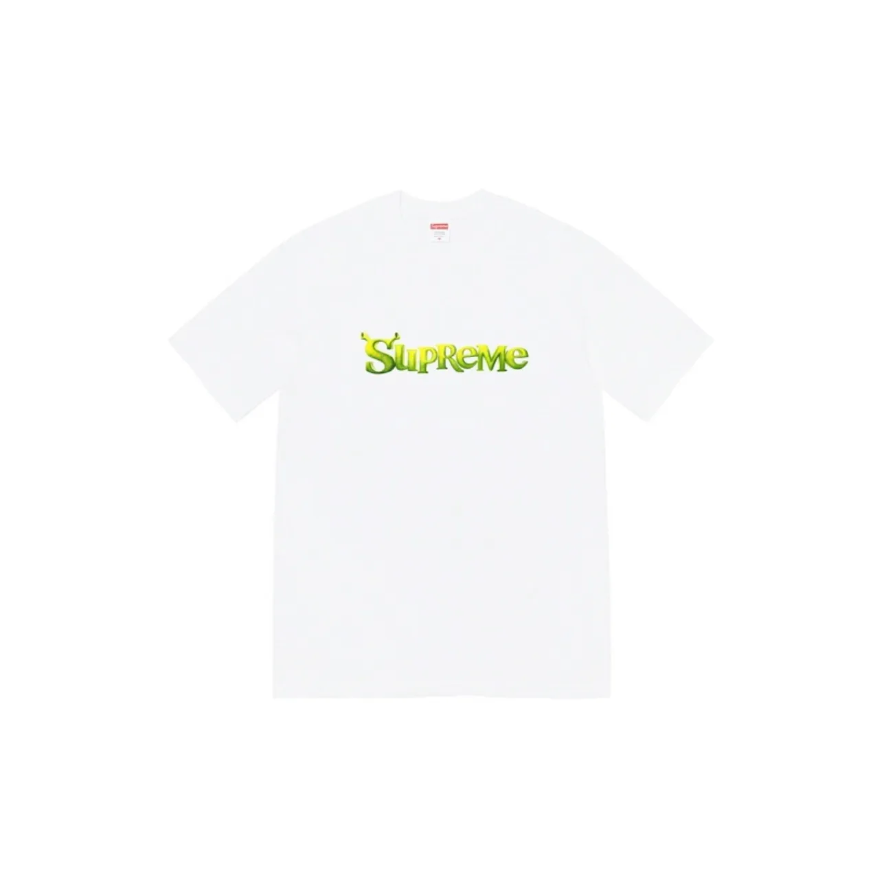 #S80 P110💰 Supreme Week 1 Shrek Tee solid color letter logo printed round neck short-sleeved T-shirt. The same style for men and women is made of 260g combed cotton double yarn. From fabrics to accessories, all three standards are complete and follow ZP. Imported Matsui company's slurry printing will never crack. The whole piece is made with three-needle five-thread technology. The neckline-shoulder seam-sleeve seam is double-lined, which looks more three-dimensional and textured. The same process as the original version, classic version Feel free to compare zp. The whole piece adopts three-needle five-thread craftsmanship. The neckline-shoulder seam-sleeve seam is double-threaded, which looks more three-dimensional and textured.) It has the same craftsmanship as the original original, classic version. Color: black, purple, red, gray, white. Size: S M L XL XXL