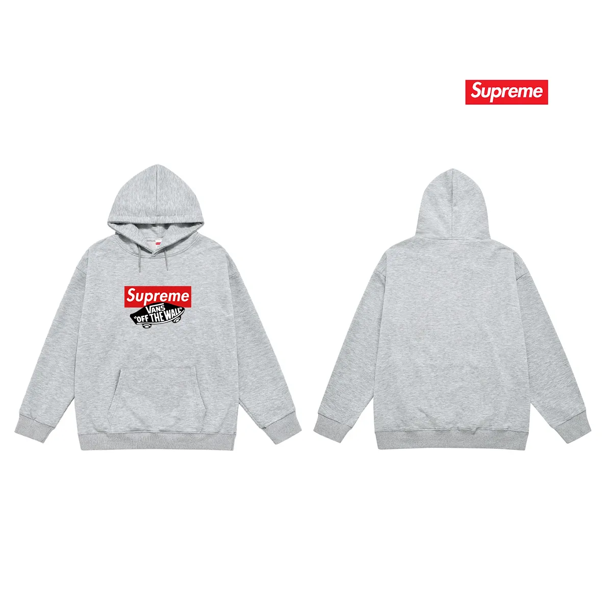 Style number S2240 #terry P160💰 plus velvet P170💰 sup New loose casual letter print hooded sweatshirt Made of 400g large terry 430g silver fox velvet (drop shoulder large version) fabric, soft texture and no pilling Imported environmentally friendly printing glue The pattern is bright and three-dimensional Quality 💥Same style for men and women The upper body is trendy Color: black white gray Size: S M L XL XXL