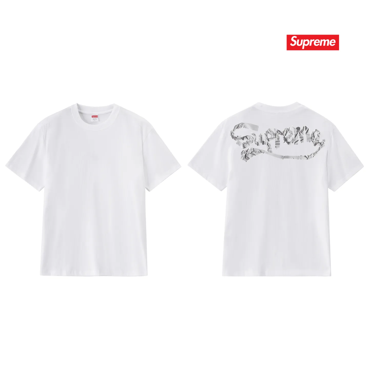 S216 P110💰 New Sup 80SS Tape Tee pure cotton loose round neck T-shirt with logo printed on the back. Same style for men and women. Loose fit. Made of 260g combed cotton double yarn. All three standards are complete from fabrics to accessories. ZP. Imported Matsui Company slurry printing will never crack. The whole piece adopts three-needle five-thread technology. The neckline-shoulder seam-sleeve seam is double-lined, which looks more three-dimensional and textured. The same process as the original version, classic version. Feel free to compare zp. The whole piece adopts three-needle five-thread craftsmanship (neckline-shoulder seam-sleeve seam double thread, which looks more three-dimensional and textured). It has the same craftsmanship as the original original, classic version. Color: black, white, light gray, pink, navy. Size: S M L XL XXL