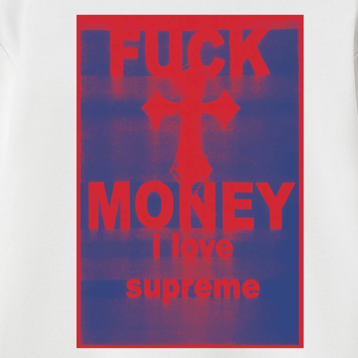 Style No. S2085 #terry P160💰 Velvet P170💰 Supreme FW24 WEEK1 Money Tee hooded sweatshirt with letter cross print on the back. Made of 400g large terry 430g silver fox velvet (drop shoulder large version) fabric. The texture is soft and non-pilling. Imported environmentally friendly printing glue. The pattern is bright and three-dimensional. Quality💥Same style for men and women. The upper body is trendy. Color: black white gray Size: S M L XL XXL
