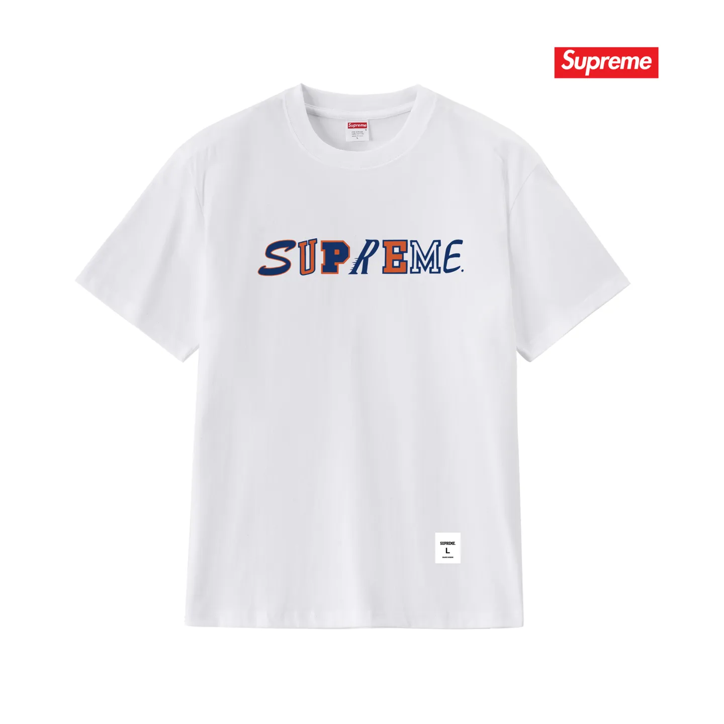 S255 P110💰 Supreme FW20 Week 3 Collage Logo S/S Top Special letter logo round neck short-sleeved American trendy T-shirt. Same style for men and women. Loose fit. Made of 260g combed cotton double yarn. From fabric to accessories, all three standards are complete and follow ZP. Imported Matsui company slurry printing will never crack. The whole piece is made with a three-needle five-thread process. The neckline-shoulder seam-sleeve seam is double-lined, and it looks more three-dimensional and textured. The process is the same as the authentic original version. The classic version. Feel free to compare zp. The whole piece is made of a three-needle five-thread process. The neckline-shoulder seam-sleeve seam is double-threaded, which looks more three-dimensional and textured. The process is the same as the authentic original version. The classic version. Color: Black White Light Gray Pink Navy Size: S M L XL XXL