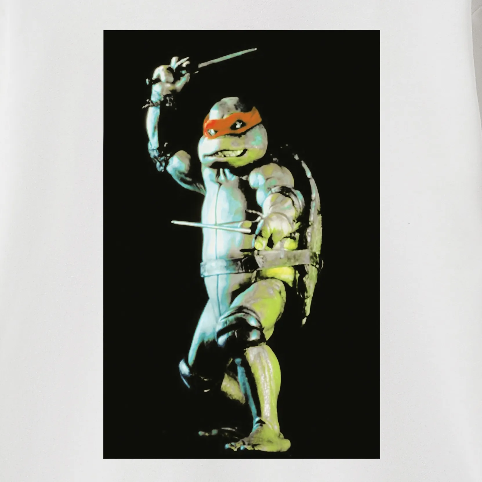 Style No. S1053 #terry p150💰 Plush 160💰 Supreme Week 1 Raphael Tee Teenage Mutant Ninja Turtles printed round neck sweatshirt Made of 400 grams of large terry (drop shoulder large version) fabric, soft texture and no pilling Imported environmentally friendly printing glue The pattern is bright and three-dimensional Quality 💥 Unisex style The upper body is trendy Color: Black White Gray Size: S M L XL XXL