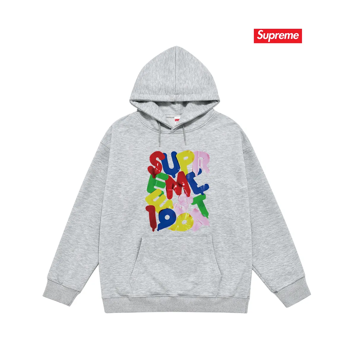 Style number S2200 #terry P160💰 Velvet P170💰 Sup high version Week 1 Balloons Tee Balloon style Logo hooded sweatshirt Made of 400g large terry 430g silver fox velvet (drop shoulder large version) fabric, soft texture and no pilling Imported environmentally friendly printing glue The pattern is bright and three-dimensional Quality 💥Same style for men and women The upper body is trendy Color: black white gray Size: S M L XL XXL