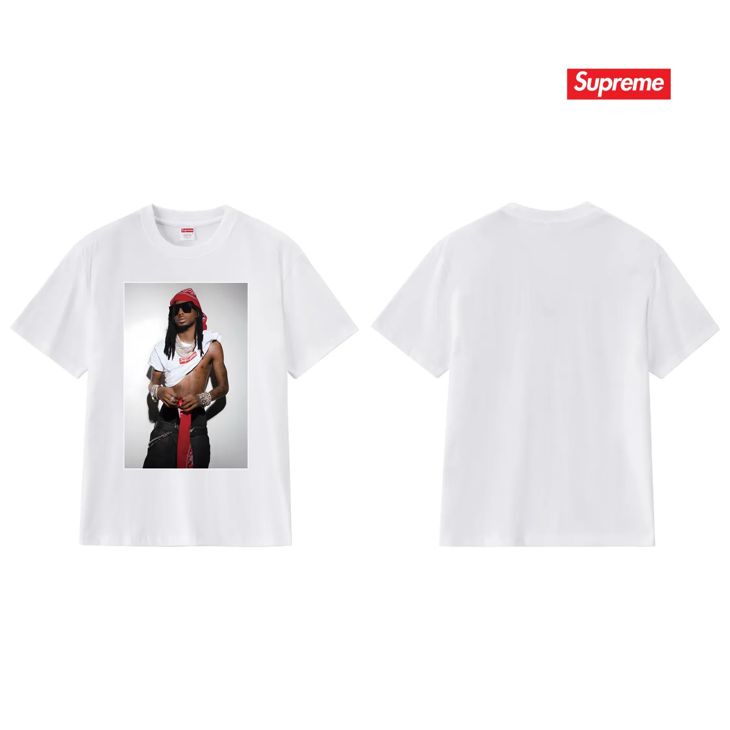 S188 P110💰 New Sup FW 25 WEEK1 Playbi Caarti short-sleeved American pure cotton T-shirt with character printing. Loose fit. Made of 260g combed cotton double yarn. From fabrics to accessories, all three standards are complied with ZP. Imported Matsui company slurry printing will never crack. The whole piece is made with a three-needle five-thread process. The neckline-shoulder seam-sleeve seam is double-lined, and it looks more three-dimensional and textured. The process is the same as the authentic original version. The classic version. Feel free to compare zp. The whole piece is made of a three-needle five-thread process. The neckline-shoulder seam-sleeve seam is double-threaded, which looks more three-dimensional and textured. The process is the same as the authentic original version. The classic version. Color: Black White Light Gray Pink Navy Size: S M L XL XXL