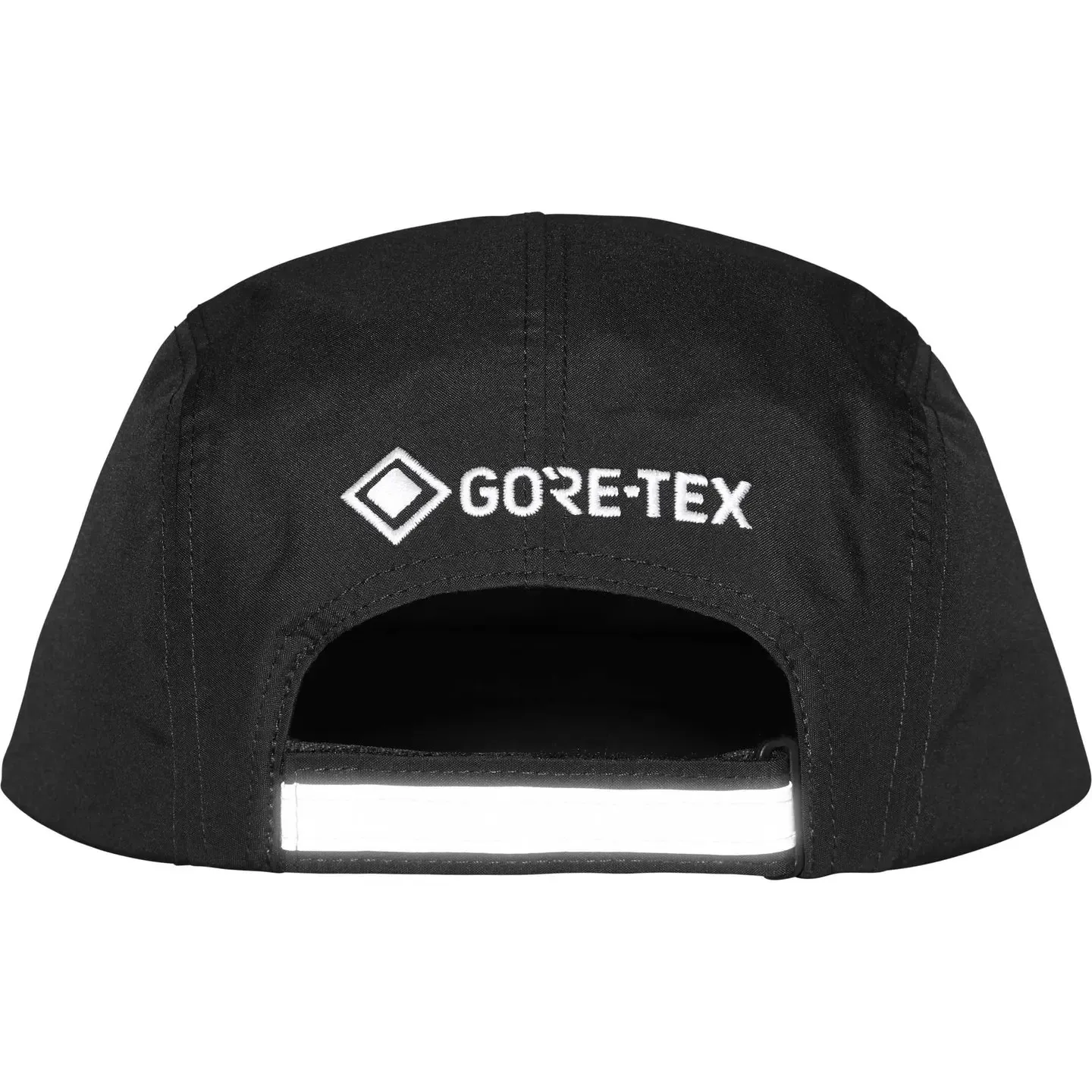 🅿️140 N038 Sup Gore-Tex Camp Cap 6M Reflective Strip Waterproof Baseball Cap Black Royal Blue