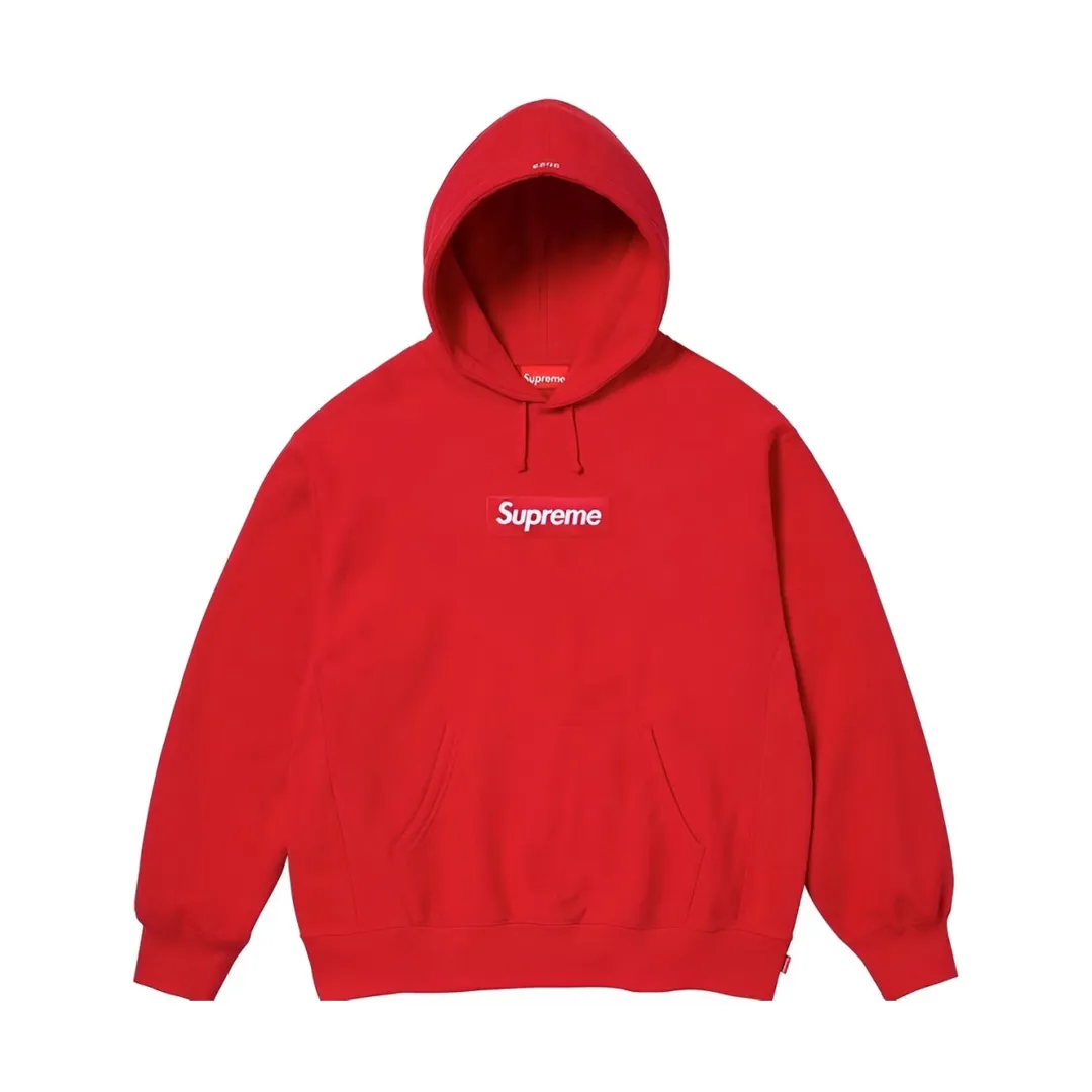 🅿️320 S238 top version Supreme 23Fw camouflage Box Logo Hooded hooded sweatshirt hooded plus fleece sweatshirt For those of us who focus on top Supreme, the cross sweatshirt is naturally available. ZP purchase and pattern making operation 1. Fabric: ZP testing, custom weaving and dyeing, pure cotton 460G plus fleece main fabric, horizontal cutting, side stitching 520G 2X2 thread 2. Embroidery: The embroidery equipment is operated by BEHRINGER BEKS-Y924 machine (a level higher than Tajima embroidery machine). The embroidery thickness, saturation and size are all consistent. 3. Sewing process: The whole garment adopts four-needle and six-thread boneless splicing technology in twelve places. It is processed by a senior foreign trade factory (ordinary factories cannot do it). 4. Hem and cuffs: all use 520G inelastic thread. (Low-end goods use elastic threads to cause the hem and cuffs to appear wavy) 5. Customized ZP main label/wash label/hangtag/packaging bag (equipped with an extra-large thickened handbag) Color: Black, White, Gray, Red Size: S~XL