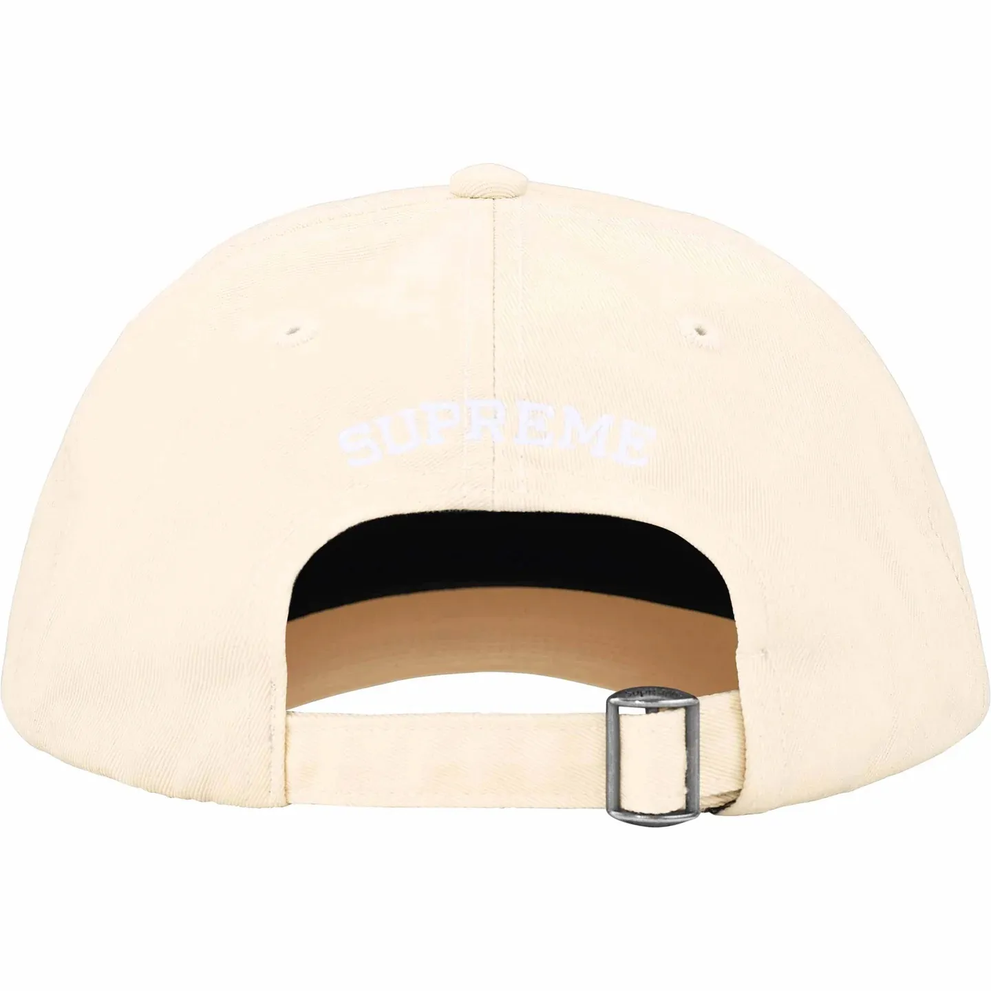 🅿️126 N051 Sup 50SS Pigment Coated S Logo 6-Panel Big S embroidered washed distressed peaked baseball cap black off-white green blue red