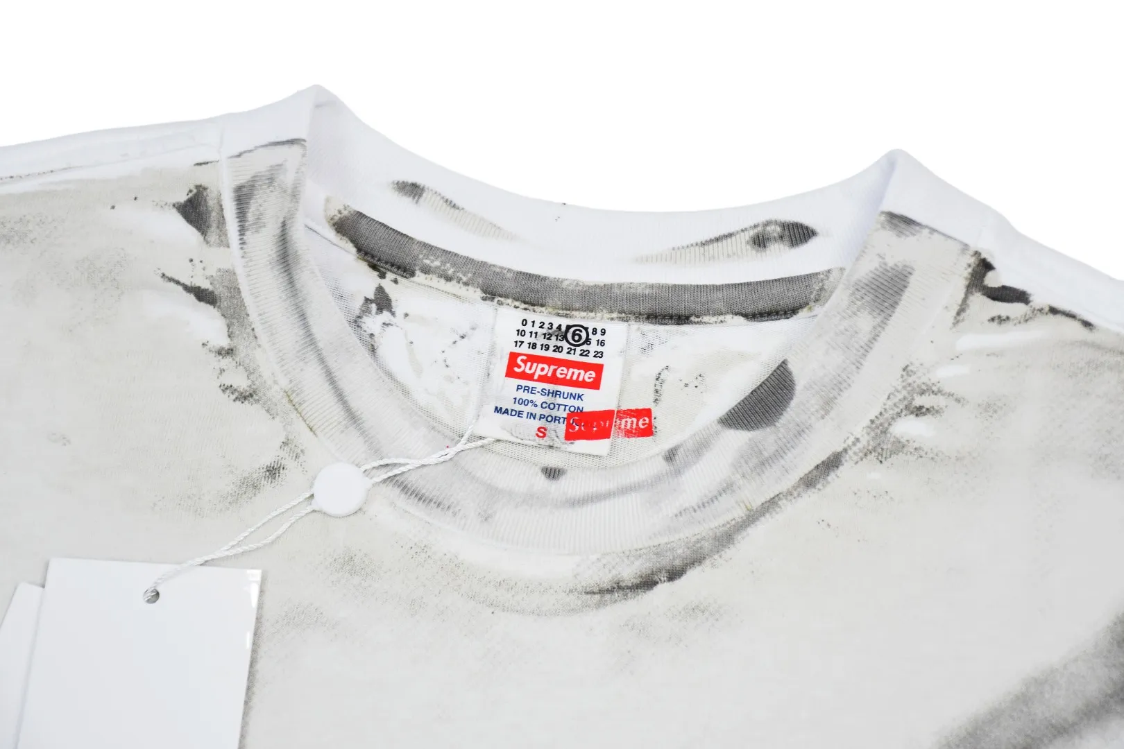 S358💰p230 Top version Supreme 24ss Customized full set of co-branded accessories Collar label/washable watch/elevator Size: S-XL
