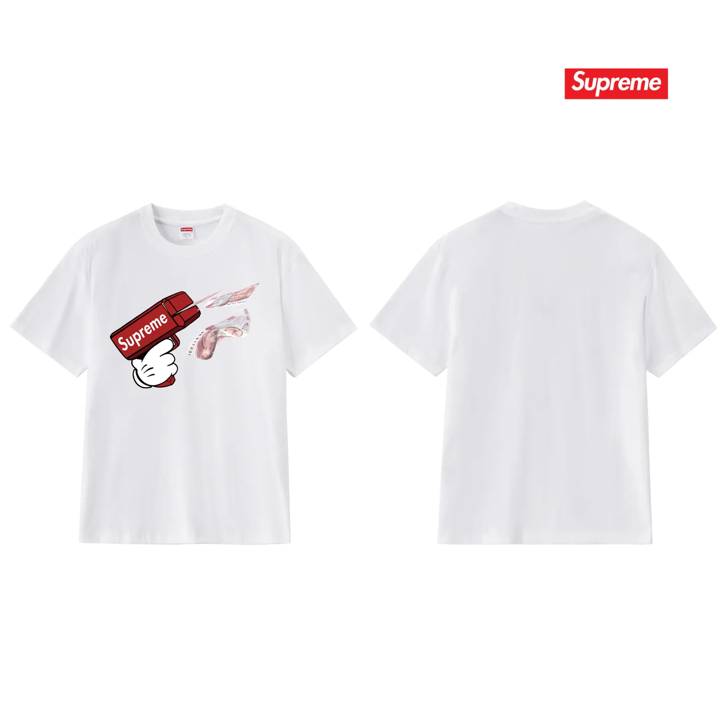 S167 P110💰 Sup STK008_KID GRIGIO printed short-sleeved men's and women's couple's wear, the same style pure cotton round neck casual half-sleeved T-shirt, loose fit, using 260 grams of combed cotton double yarn, from fabrics to accessories, all three standards are complete and follow ZP. Imported Matsui company's slurry printing will never crack. The whole piece is made with a three-needle five-thread process. The collar-shoulder seam-sleeve seam is a double line, which looks more three-dimensional and textured. The process is consistent with the authentic original version, and the classic version is free to compare.