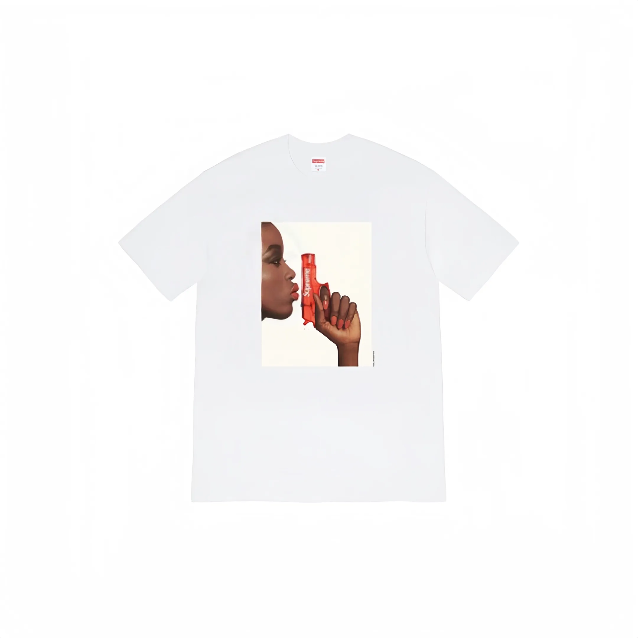 #S57 P110💰 Supreme SS21 Spiral Tee Short-sleeved T-shirt with spiral letters. Same style for men and women. Same style for men and women. Loose fit. Made of 260g combed cotton double yarn. From fabrics to accessories, all three standards are complete and follow ZP. Imported Matsui Company slurry printing will never crack. The whole piece adopts three-needle five-thread technology. The neckline-shoulder seam-sleeve seam is double-lined, which looks more three-dimensional and textured. The same process as the original version, classic version. Feel free to compare zp. The whole piece adopts three-needle five-thread craftsmanship (neckline-shoulder seam-sleeve seam double thread, which looks more three-dimensional and textured). It has the same craftsmanship as the original original, classic version. Color: black, white, red, navy blue, pink, brown, beige. Size: S M L XL XXL