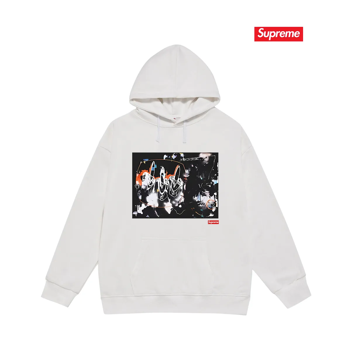 Style No. S2116 #terry P160💰 Velvet P170💰 Supreme SS22 Week15 Supreme/Futura2000 Tee New York graffiti master art hooded sweatshirt Made of 400g large terry 430g silver fox velvet (drop shoulder large version) fabric, soft texture and no pilling Imported environmentally friendly printing glue The pattern is bright and three-dimensional Quality 💥Same style for men and women The upper body is trendy Color: black White Gray Size: S M L XL XXL