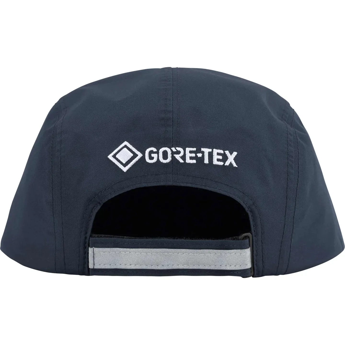 N116💰p150 Sup Gore-Tex Camp Cap 46M reflective strip waterproof baseball cap black royal blue