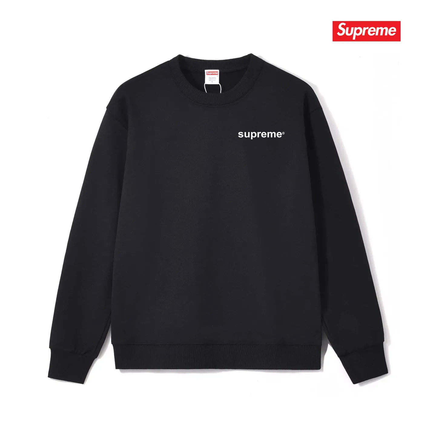 Style No. S1085 #terry p150💰 Velvet 160💰 Supreme FW24 WEEK1 Money Tee Letter cross print on the back round neck sweatshirt Made of 400 grams of large terry (drop shoulder large version) fabric, soft texture and no pilling Imported environmentally friendly printing glue The pattern is bright and three-dimensional Quality 💥Same style for men and women The upper body is trendy Color: black white gray Size: S M L XL XXL