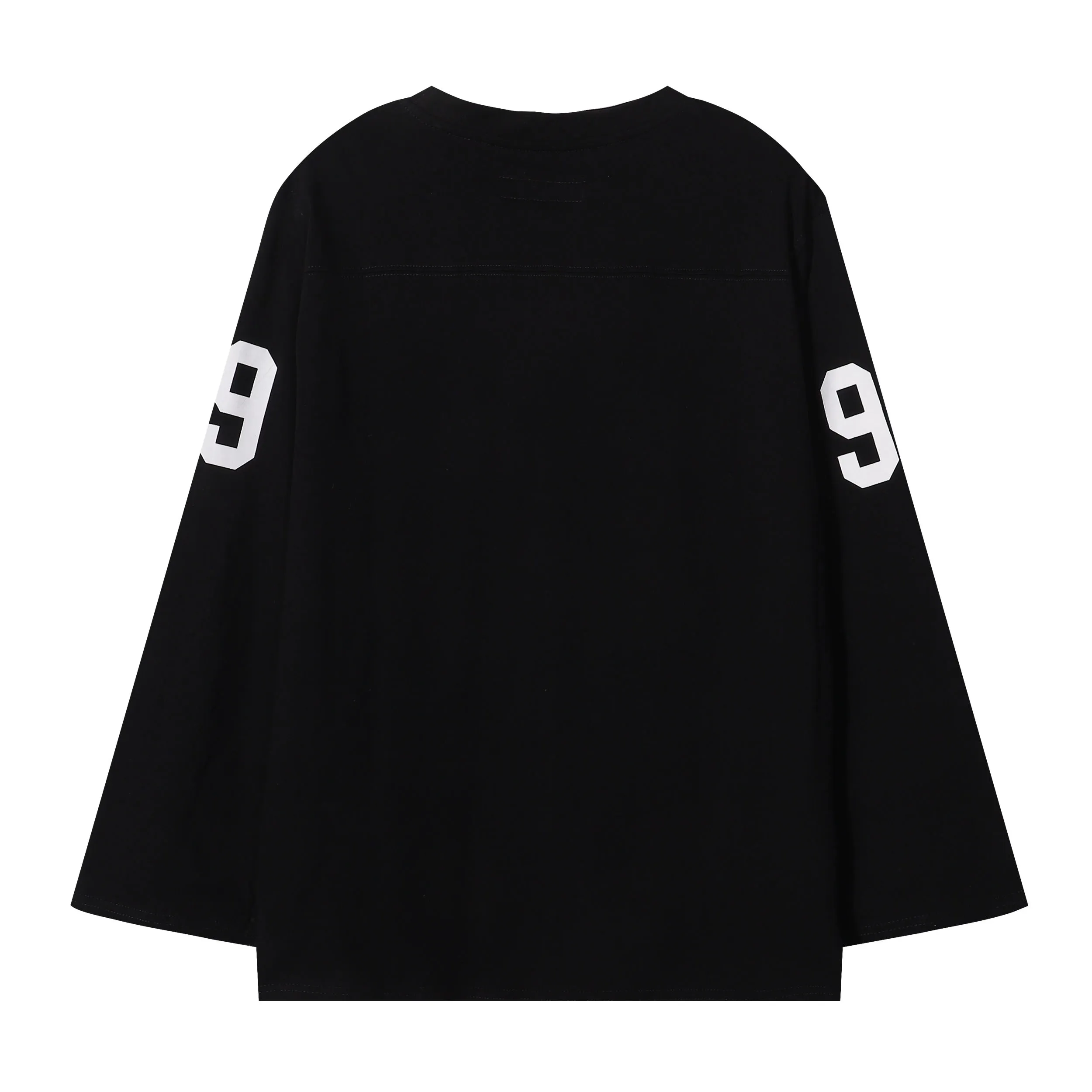 P160 supreme No. 99 printed long-sleeved T-shirt black off-white SMLXL size S M L