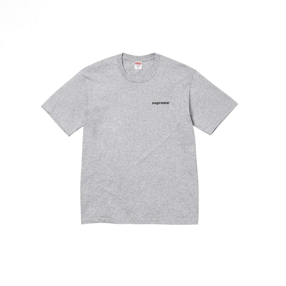 #S85 P110💰 Supreme FW24 WEEK1 Money Tee Cotton short-sleeved T-shirt with letter cross print on the back. The same style for men and women is made of 260g combed cotton double yarn. From fabrics to accessories, all three standards are complete and follow ZP. The slurry printing imported from Matsui Company will never crack. The whole piece is made of three-needle five-thread technology. The neckline-shoulder seam-sleeve seam is double-lined, which looks more three-dimensional and textured.) It is the same craftsmanship as the original version, and has a classic version. Feel free to compare zp. The whole piece adopts three-needle five-thread craftsmanship (neckline-shoulder seam-sleeve seam double thread, which looks more three-dimensional and textured). It has the same craftsmanship as the original original, classic version. Color: red, yellow, gray, white, black. Size: S M L XL XXL