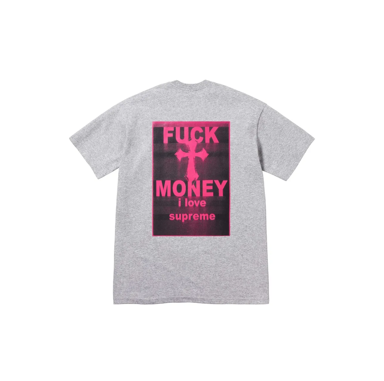 #S85 P110💰 Supreme FW24 WEEK1 Money Tee Cotton short-sleeved T-shirt with letter cross print on the back. The same style for men and women is made of 260g combed cotton double yarn. From fabrics to accessories, all three standards are complete and follow ZP. The slurry printing imported from Matsui Company will never crack. The whole piece is made of three-needle five-thread technology. The neckline-shoulder seam-sleeve seam is double-lined, which looks more three-dimensional and textured.) It is the same craftsmanship as the original version, and has a classic version. Feel free to compare zp. The whole piece adopts three-needle five-thread craftsmanship (neckline-shoulder seam-sleeve seam double thread, which looks more three-dimensional and textured). It has the same craftsmanship as the original original, classic version. Color: red, yellow, gray, white, black. Size: S M L XL XXL