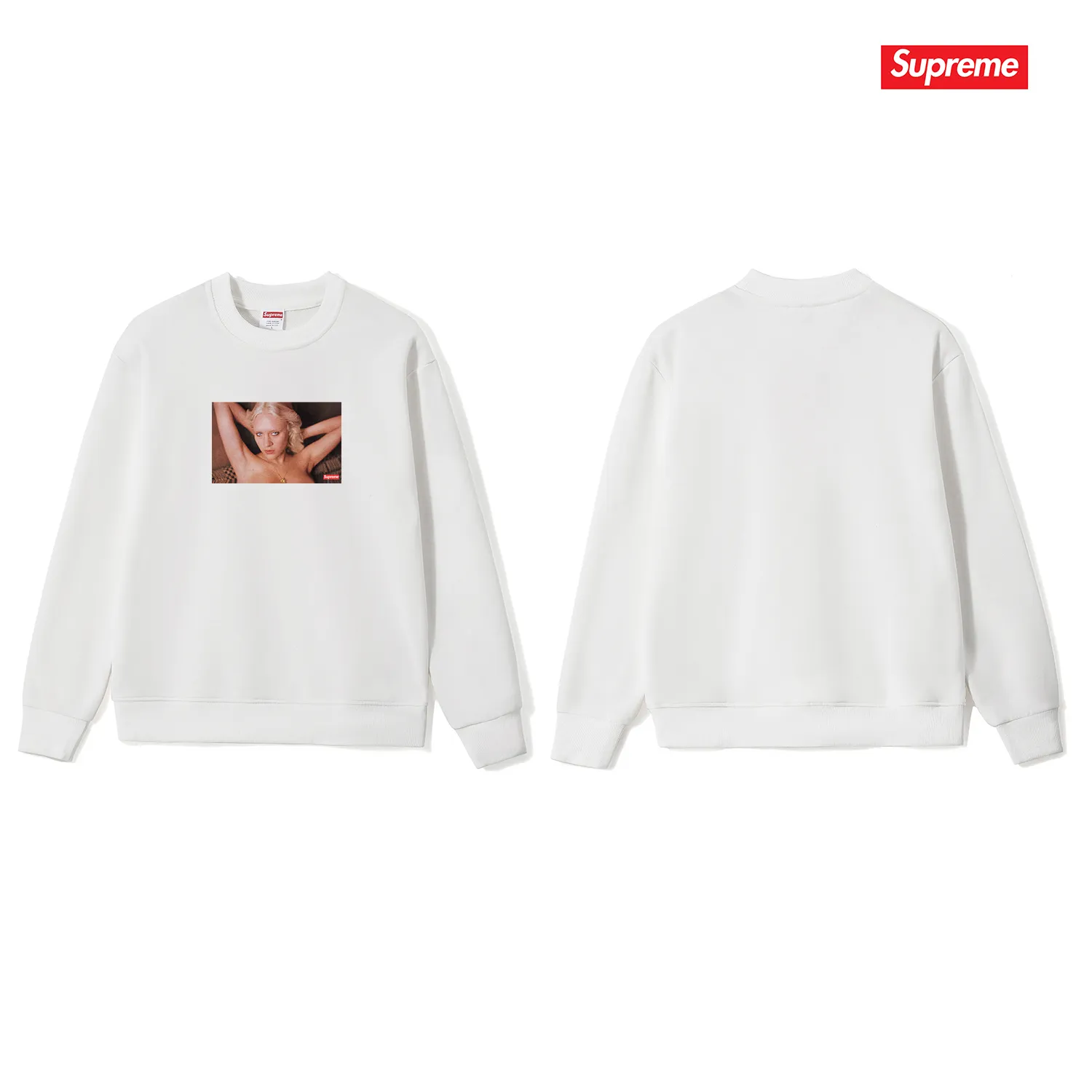 Style No. S1055 #terry p150💰 Velvet 160💰 Supreme SS22 Week 10 Gummo Dot Tee Strange Boy Blonde Character Character Pattern Round Neck Sweatshirt Made of 400 grams of large terry (drop shoulder large version) fabric, soft texture and no pilling Imported environmentally friendly printing glue The pattern is bright and three-dimensional Quality 💥Same style for men and women The upper body is trendy Color: black white gray Size: S M L XL XXL