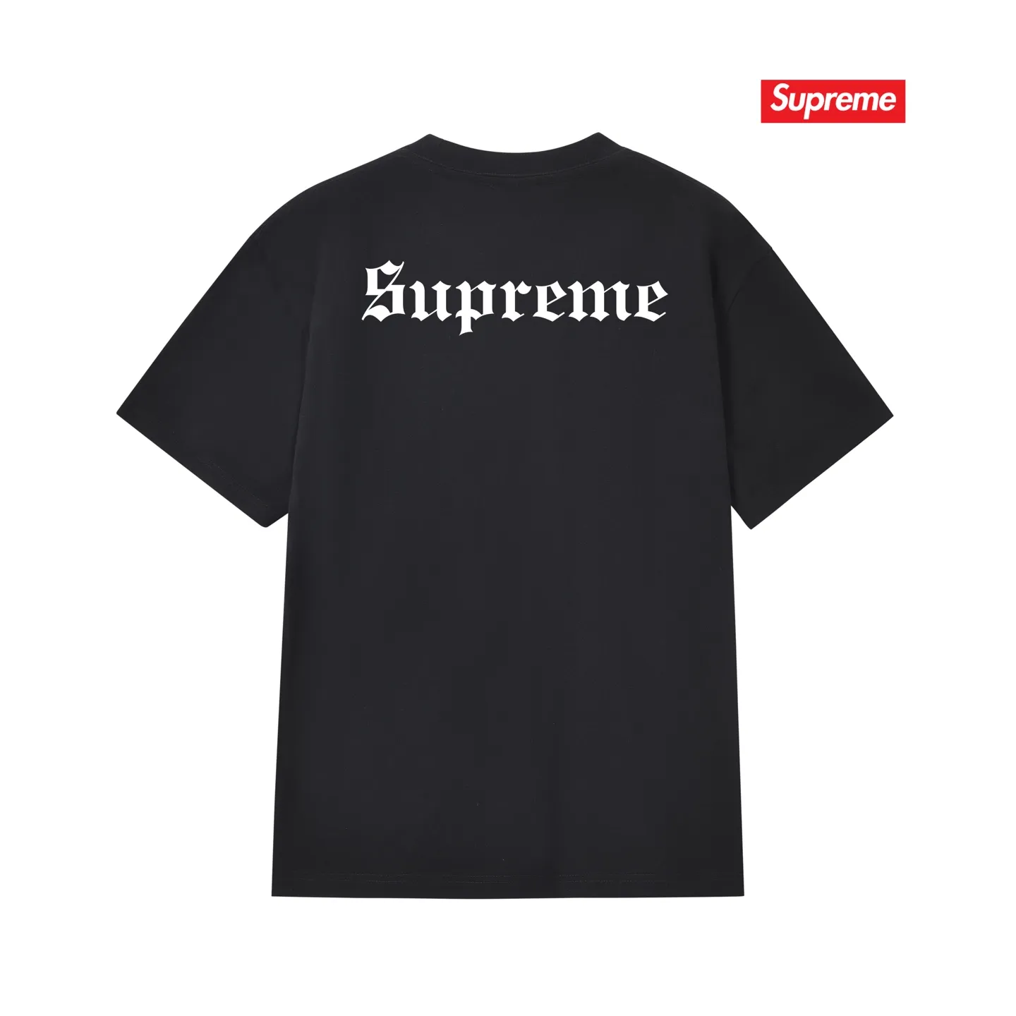 S214 P110💰 sup street style fierce ghost chasing soul trendy short sleeve black and white couple short sleeve loose version. Made of 260 grams of combed cotton double yarn. From fabrics to accessories, all three standards are complete and ZP. Imported Matsui company slurry printing will never crack. The whole piece adopts three-needle five-thread technology. The neckline-shoulder seam-sleeve seam is double-lined, which looks more three-dimensional and textured.) The same process as the original version, classic version Feel free to compare zp. The whole piece adopts three-needle five-thread craftsmanship (neckline-shoulder seam-sleeve seam double thread, which looks more three-dimensional and textured). It has the same craftsmanship as the original original, classic version. Color: black, white, light gray, pink, navy. Size: S M L XL XXL