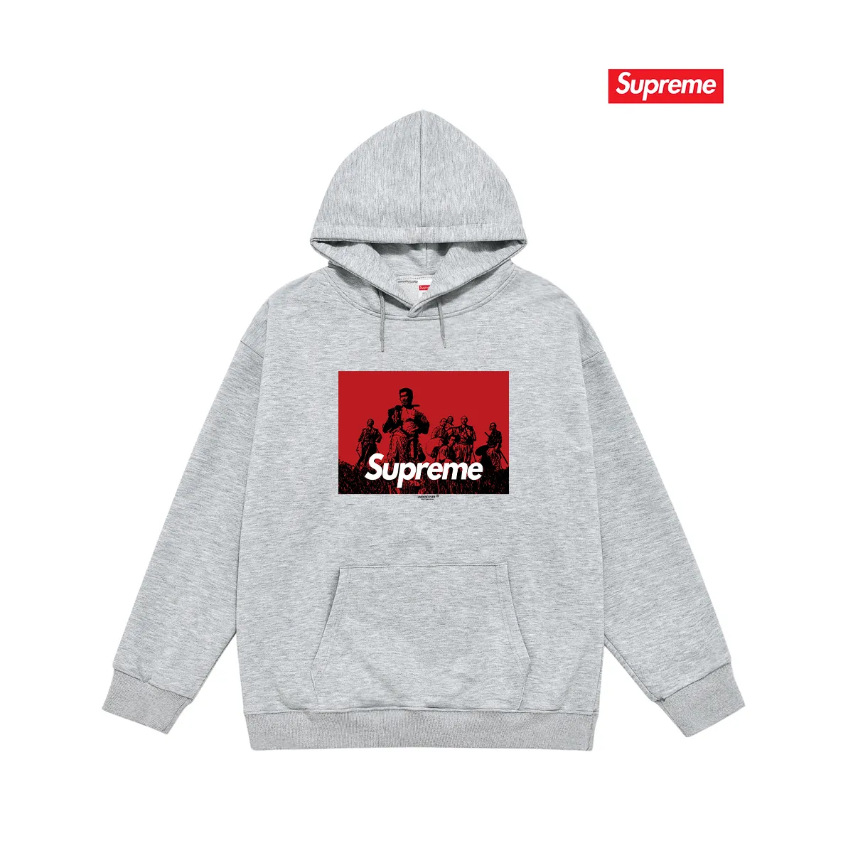 Style No. S2212 #Terry P160💰 Velvet P170💰 25 new Sup undercover casual warrior print retro hooded sweatshirt Made of 400g large terry 430g silver fox velvet (off-shoulder large version) fabric, soft texture and no pilling Imported environmentally friendly printing glue The pattern is bright and three-dimensional Quality 💥Same style for men and women The upper body is trendy Color: black white gray Size: S M L XL XXL