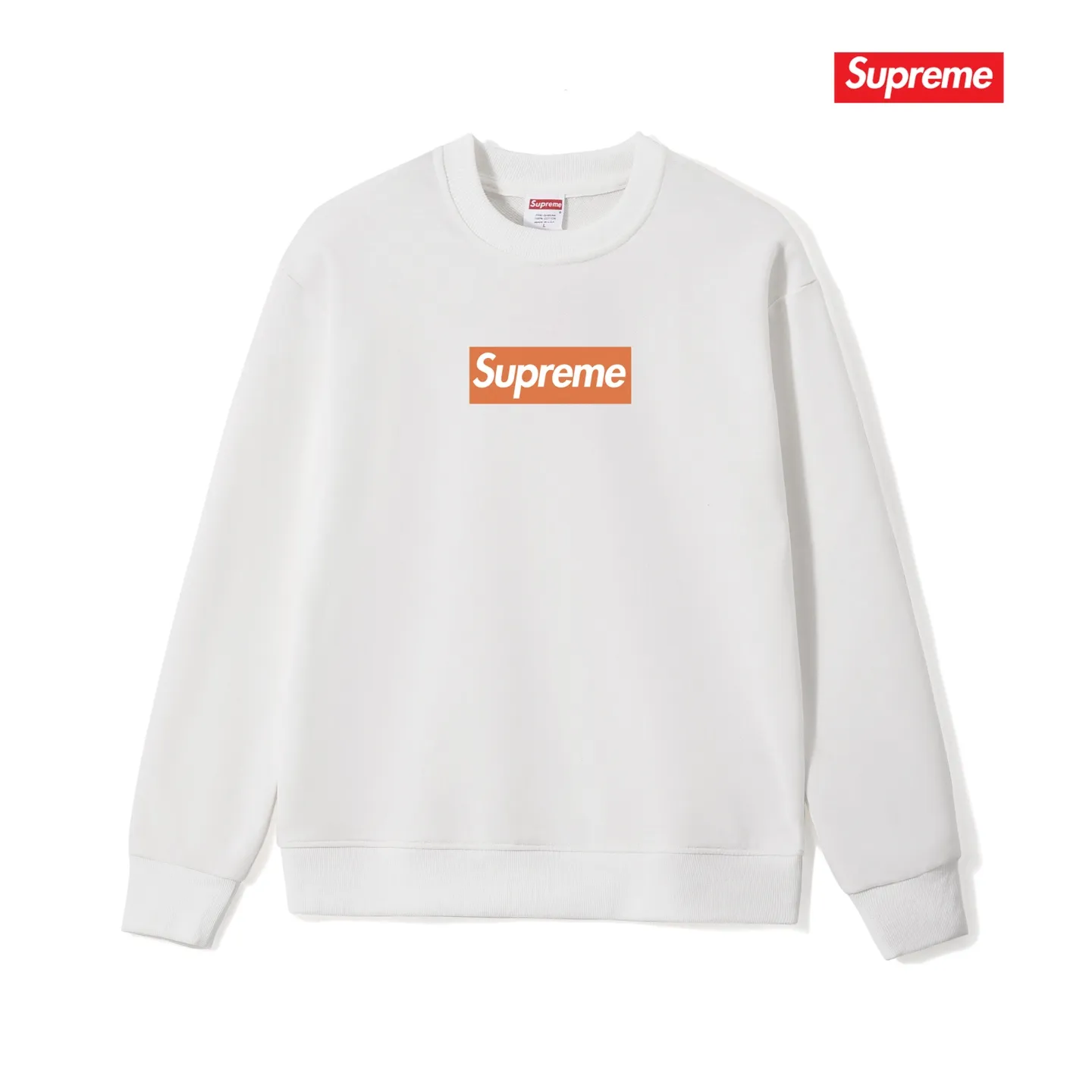 Style No. S1221 #terry p150💰 Velvet 160💰 Sup 68FW SF BOX LOGO TEE San Francisco co-branded classic print round neck sweatshirt Made of 400 grams of large terry (drop shoulder large version) fabric, soft texture and no pilling Imported environmentally friendly printing glue The pattern is bright and three-dimensional Quality 💥 Same style for men and women The upper body is fashionable Color: black white gray Size: S M L XL XXL