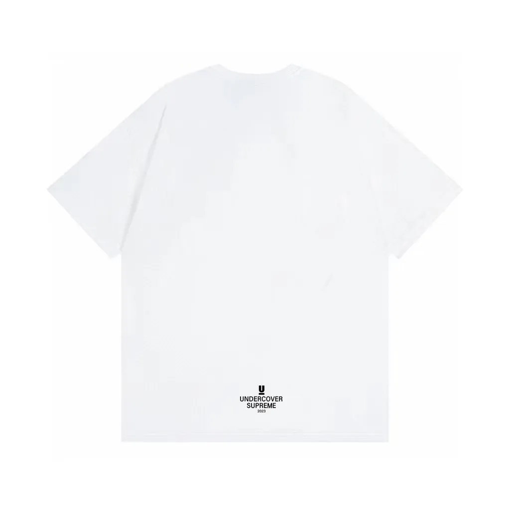 #S103 p110💰 Supreme SS23 Undercover Face co-branded human face human face short sleeves loose fit Made of 260g combed cotton double yarn, all three standards are complete from fabrics to accessories ZP Imported Matsui company slurry printing will never crack The whole piece adopts three-needle five-thread technology The neckline-shoulder seam-sleeve seam double line, looks more three-dimensional and textured) The same process as the authentic original, classic version Feel free to compare zp. The whole piece adopts three-needle five-thread craftsmanship. The neckline-shoulder seam-sleeve seam is double-threaded, which looks more three-dimensional and textured.) It has the same craftsmanship as the original original, classic version. Color: Black White Size: S M L XL XXL