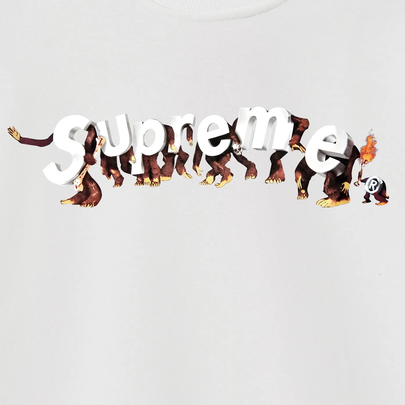 Style No. S2038 #terry P160💰 Velvet P170💰 Supreme Week 8 Apes Tee Apes logo letter print hooded sweatshirt Made of 400g large terry 430g silver fox velvet (off-shoulder large version) fabric, soft and non-pilling, imported environmentally friendly printing glue, bright and three-dimensional pattern, quality 💥Same style for men and women, the upper body is trendy Color: black white gray Size: S M L XL XXL