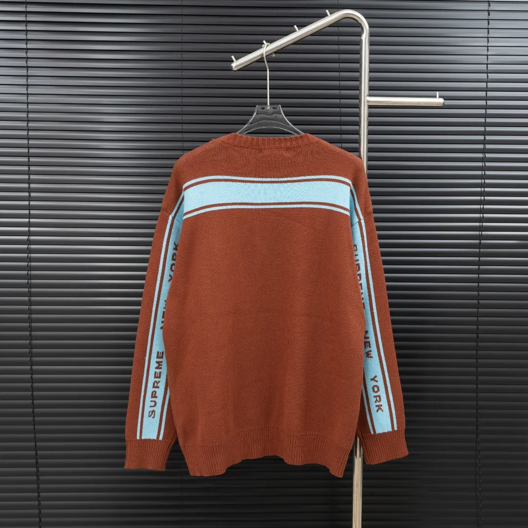 P300 Style: SUPREME unicorn arm knitted long-sleeved sweater Size: S-XXL Fabric: Wool blend Accessories: Full set of customized original accessories No gender distinction, same style for men and women