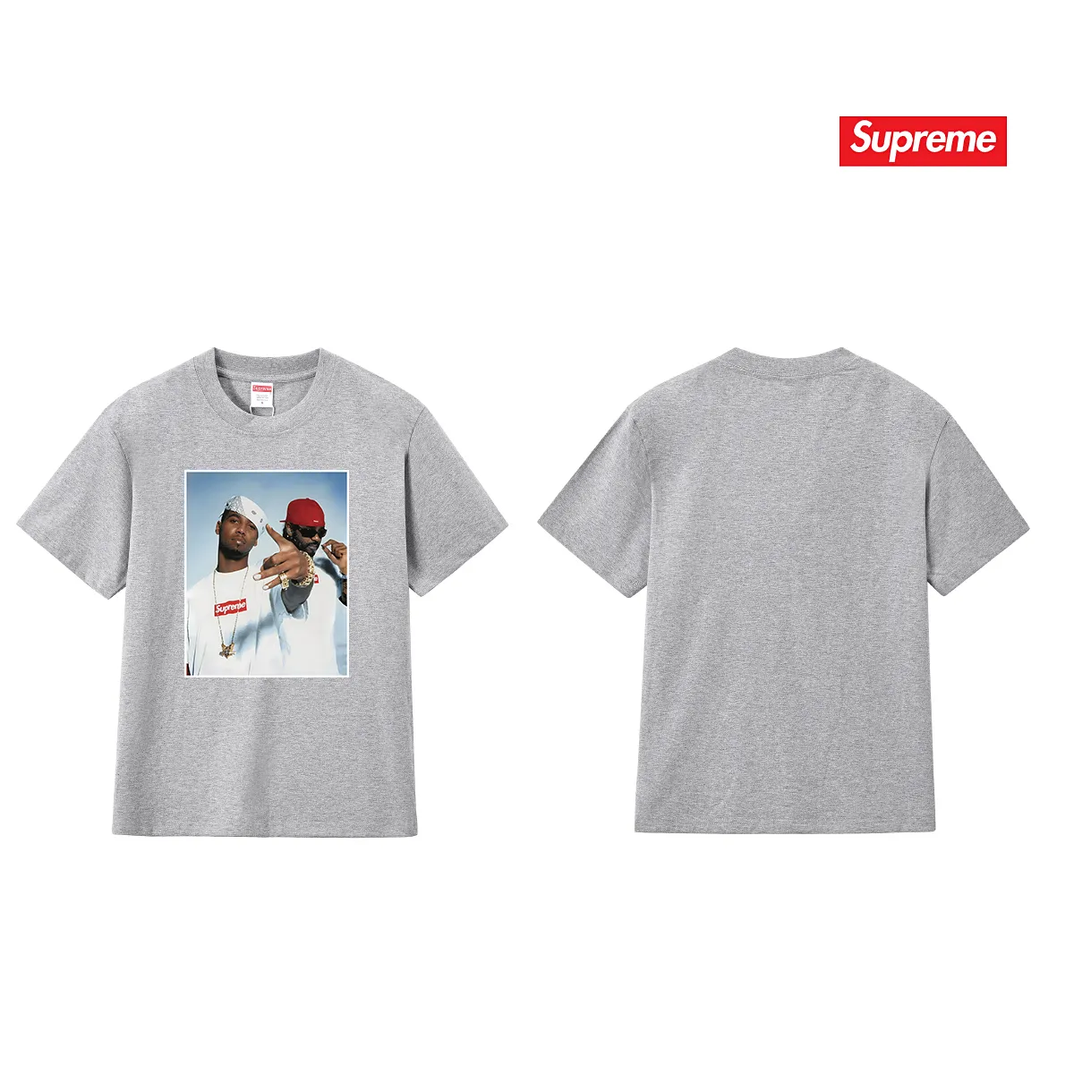 S191 P110💰 Sup new Komi Frog Tyson Mafia short-sleeved T-shirt summer half-sleeve for men and women, loose and versatile tee, loose fit. Made of 260 grams of combed cotton double yarn. All three standards are complete from fabrics to accessories. ZP. Imported Matsui company slurry printing will never crack. The whole piece adopts three-needle five-thread process. The neckline-shoulder seam-sleeve seam is double-lined, which looks more three-dimensional and textured.) The same process as the authentic original, classic version Feel free to compare zp. The whole piece adopts three-needle five-thread craftsmanship (neckline-shoulder seam-sleeve seam double thread, which looks more three-dimensional and textured). It has the same craftsmanship as the original original, classic version. Color: black, white, light gray, pink, navy. Size: S M L XL XXL