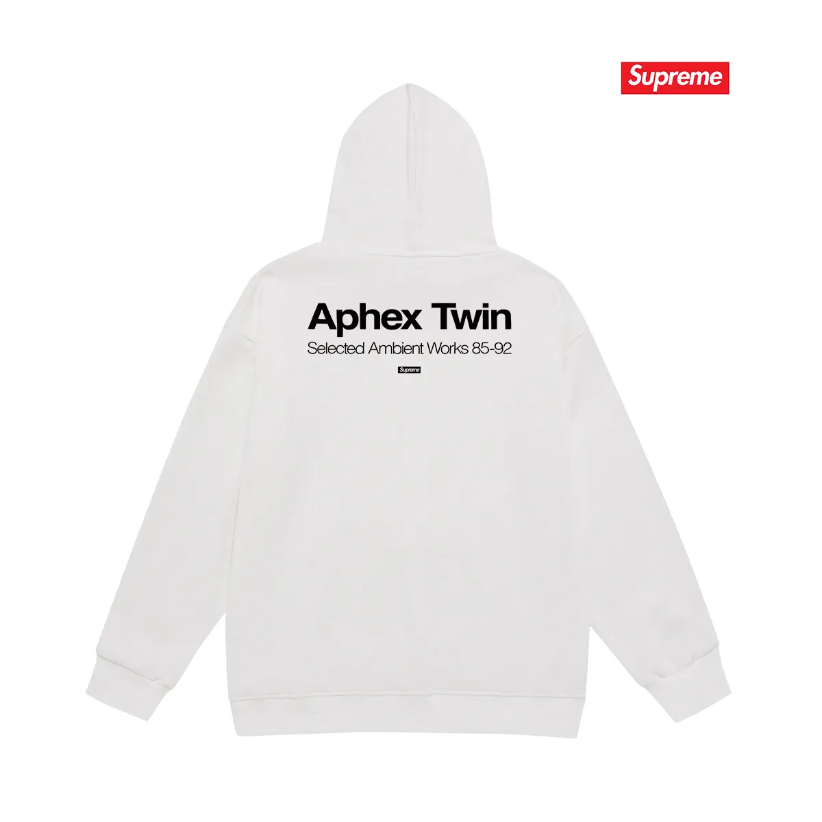 Style number S2131 #terry P160💰 Velvet P170💰 Aphex Twin joint model SS25 WEEK2 Ambient Works Tee printed hooded sweatshirt Made of 400g large terry 430g silver fox velvet (drop shoulder large version) fabric, soft texture and no pilling, imported environmentally friendly printing glue, bright and three-dimensional pattern, high quality 💥Same style for men and women, the upper body is trendy Color: Black White Gray Size: S M L XL XXL