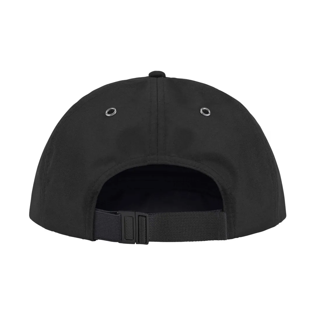 S386💰p150 Supreme 24SS TNF SPLIT 6-PANEL color-blocked embroidered logo peaked cap Color: black, purple and white, camouflage