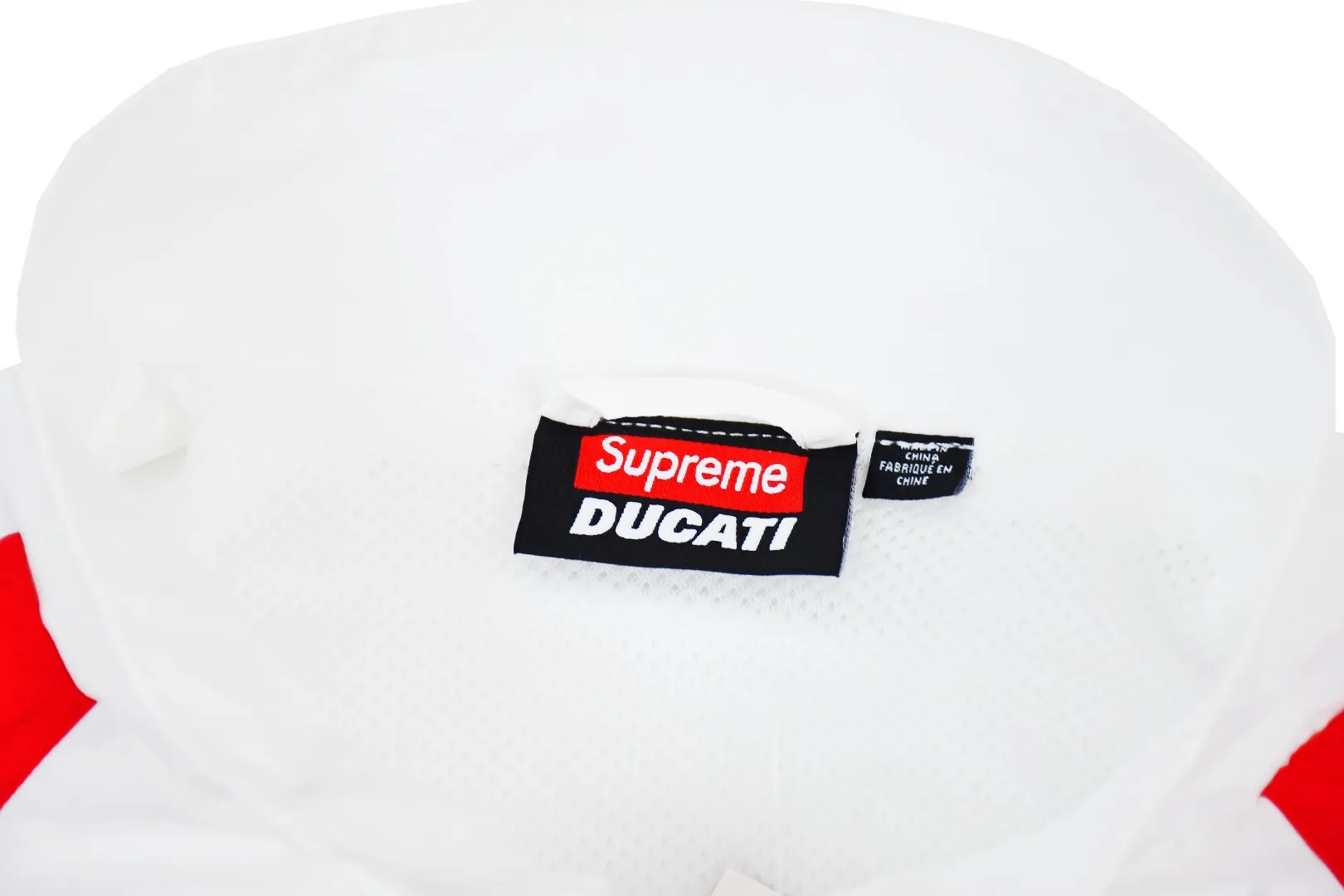 🅿️640 S251 Supreme 24ss Ducati Ducati co-branded Track Jacket racing uniform school uniform jacket - Color: Black White - Size: S M L XL Customized full set of accessories/YKK metal zipper/Customized hardware/Three standards