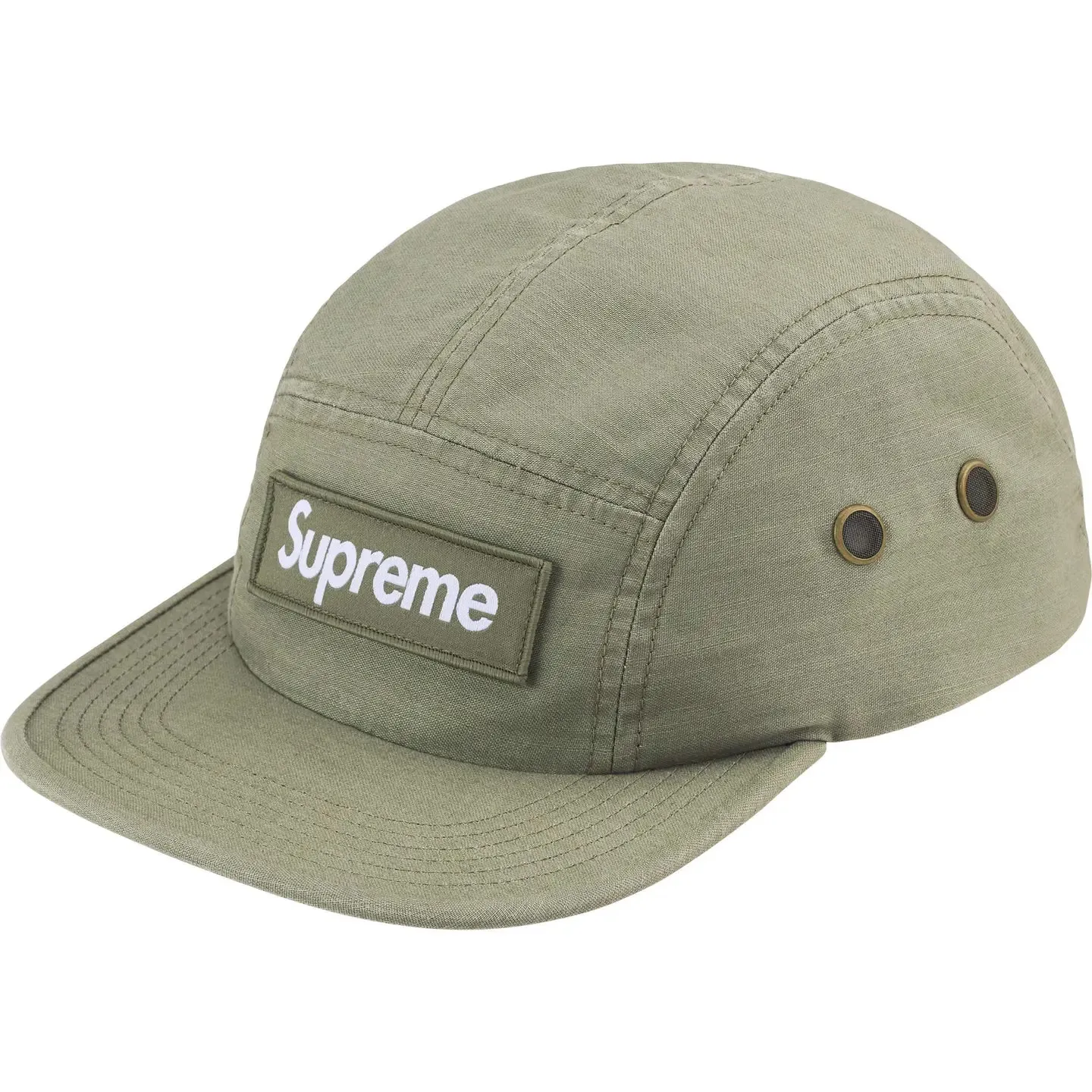 N104💰p140 Sup Zoo York Camp Cap Embroidered bogo baseball cap peaked cap black white army green