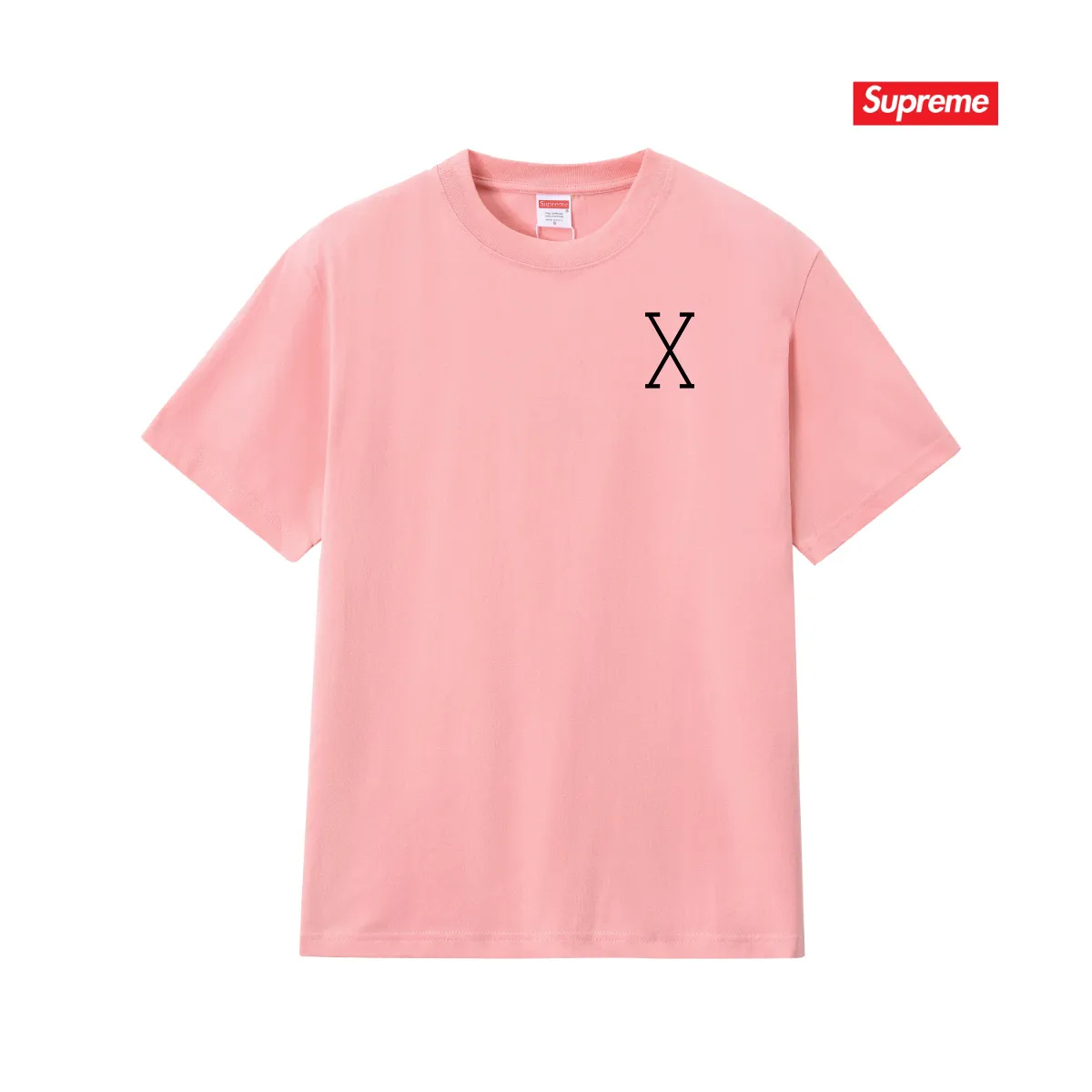 S215 P110💰 Sup 80SS The whole piece is made with a three-needle five-thread process. The neckline-shoulder seam-sleeve seam is double-lined, and it looks more three-dimensional and textured. The process is the same as the authentic original version. The classic version. Feel free to compare zp. The whole piece is made of a three-needle five-thread process. The neckline-shoulder seam-sleeve seam is double-threaded, which looks more three-dimensional and textured. The process is the same as the authentic original version. The classic version. Color: Black White Light Gray Pink Navy Size: S M L XL XXL