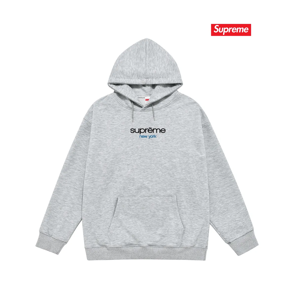 Style No. S2161 #terry P160💰 Velvet P170💰 SUP 74SS Classic Logo Tee classic logo hooded sweatshirt Made of 400g large terry 430g silver fox velvet (off-shoulder large version) fabric, soft and non-pilling, imported environmentally friendly printing glue, bright and three-dimensional pattern, quality 💥Same style for men and women, the upper body is trendy Color: black white gray Size: S M L XL XXL