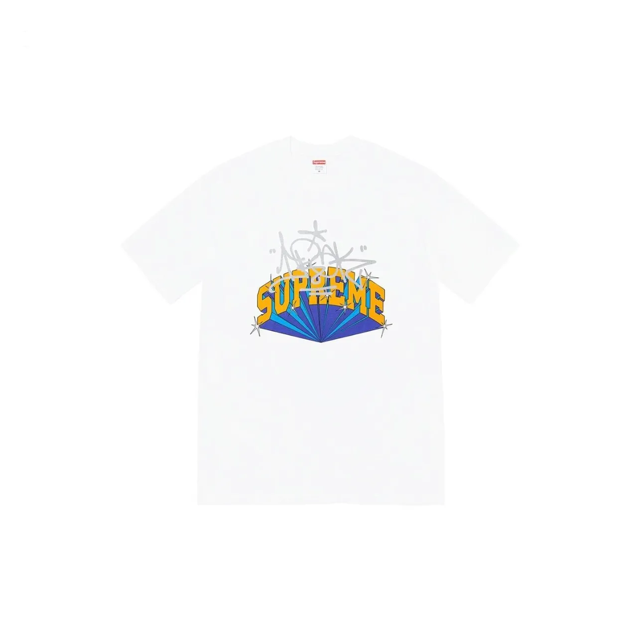 #S79 P110💰 Supreme FW22 Week 5 IRAK Arc Tee Logo letter printed round neck short-sleeved T-shirt. The same style for men and women is made of 260g combed cotton double yarn. From fabrics to accessories, all three standards are complete and follow ZP. Imported Matsui company's slurry printing will never crack. The whole piece is made of three-needle five-thread technology. The neckline-shoulder seam-sleeve seam is double-lined, which looks more three-dimensional and textured.) The same process as the original version, classic version Feel free to compare zp. The whole piece adopts three-needle five-thread craftsmanship. The neckline-shoulder seam-sleeve seam is double-threaded, which looks more three-dimensional and textured.) It has the same craftsmanship as the original original, classic version. Color: black, brown, gray, yellow, white. Size: S M L XL XXL