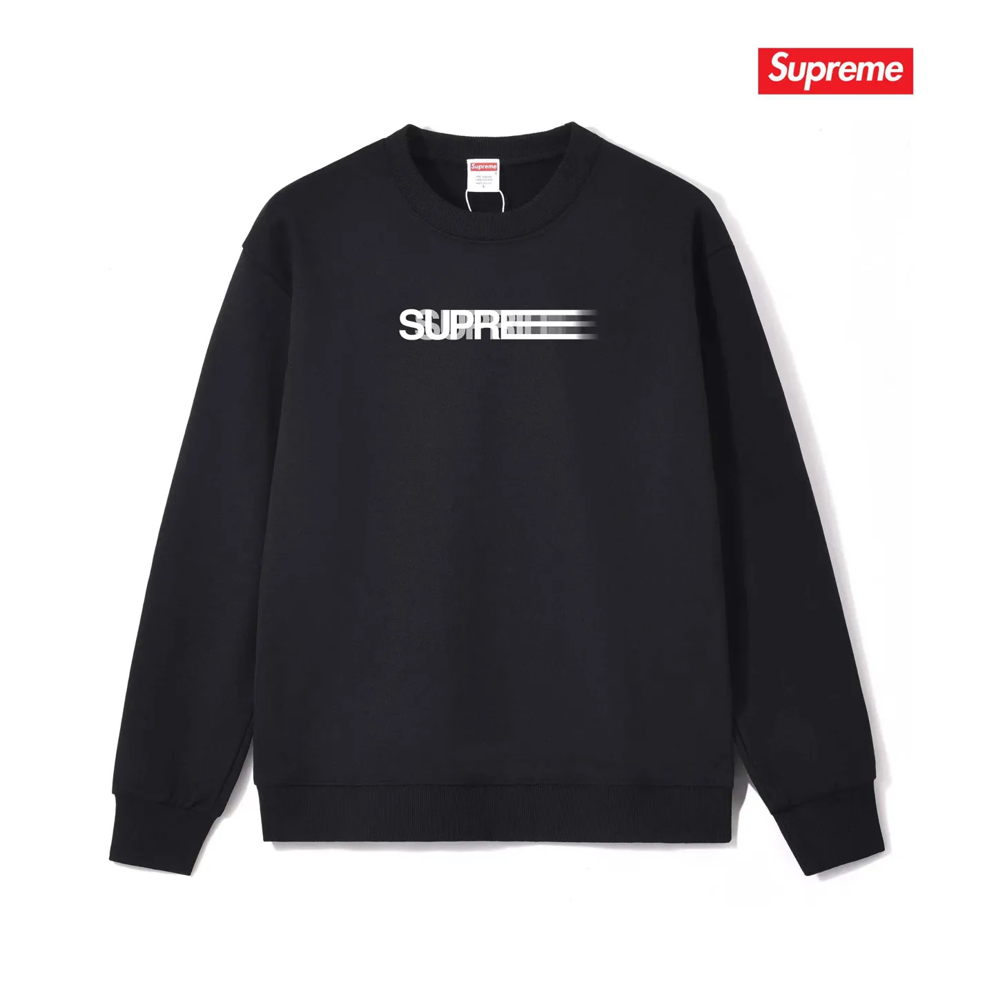 Style number S1130 #terry p150💰 plus velvet 160💰 supreme new summer letter print couple phantom round neck sweatshirt. Made of 400 grams of large terry (drop shoulder large version) fabric. The texture is soft and non-pilling. Imported environmentally friendly printing glue. The pattern is bright and three-dimensional. The quality is the same for men and women. The upper body is trendy. Color: black white gray Size: S M L XL XXL