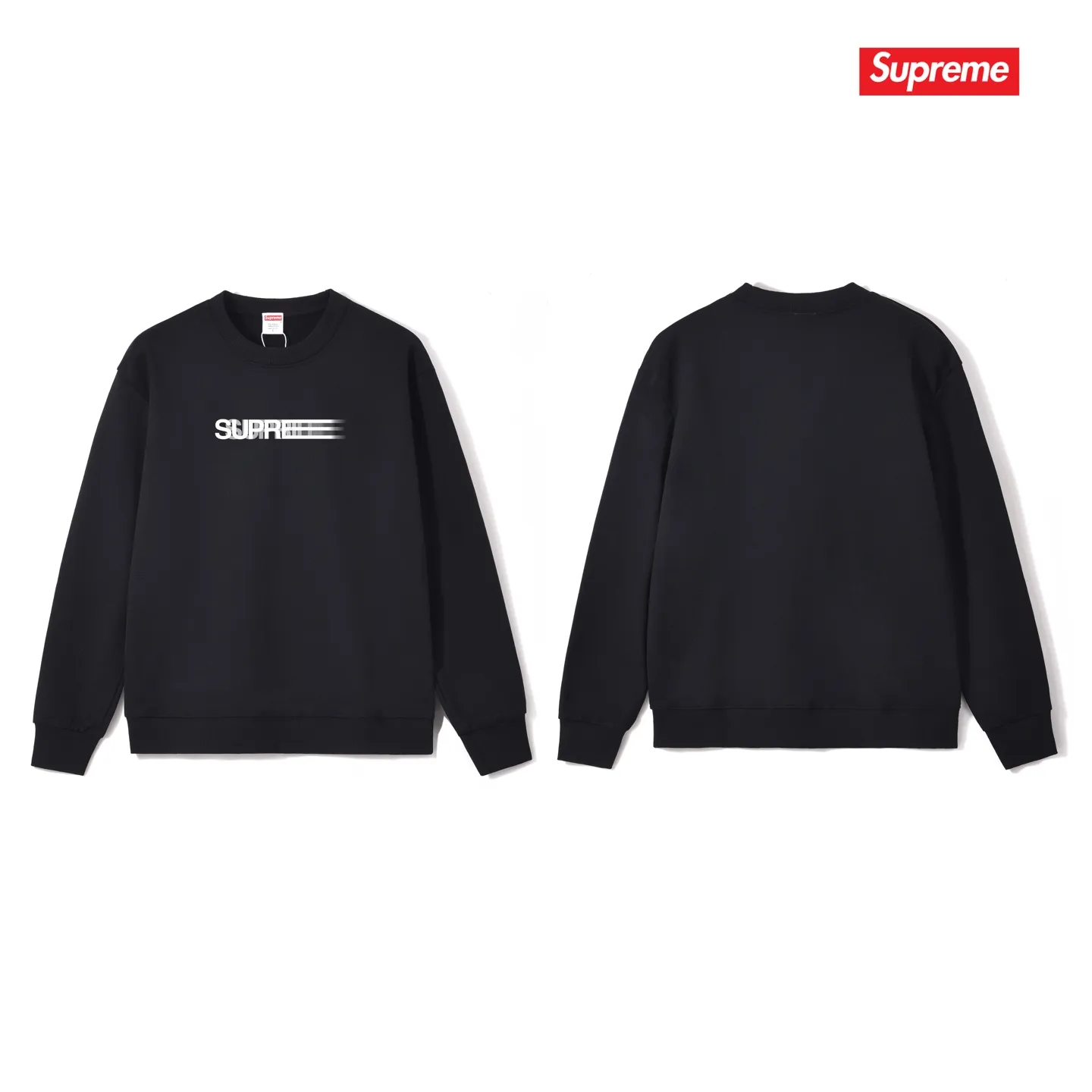 Style number S1130 #terry p150💰 plus velvet 160💰 supreme new summer letter print couple phantom round neck sweatshirt. Made of 400 grams of large terry (drop shoulder large version) fabric. The texture is soft and non-pilling. Imported environmentally friendly printing glue. The pattern is bright and three-dimensional. The quality is the same for men and women. The upper body is trendy. Color: black white gray Size: S M L XL XXL