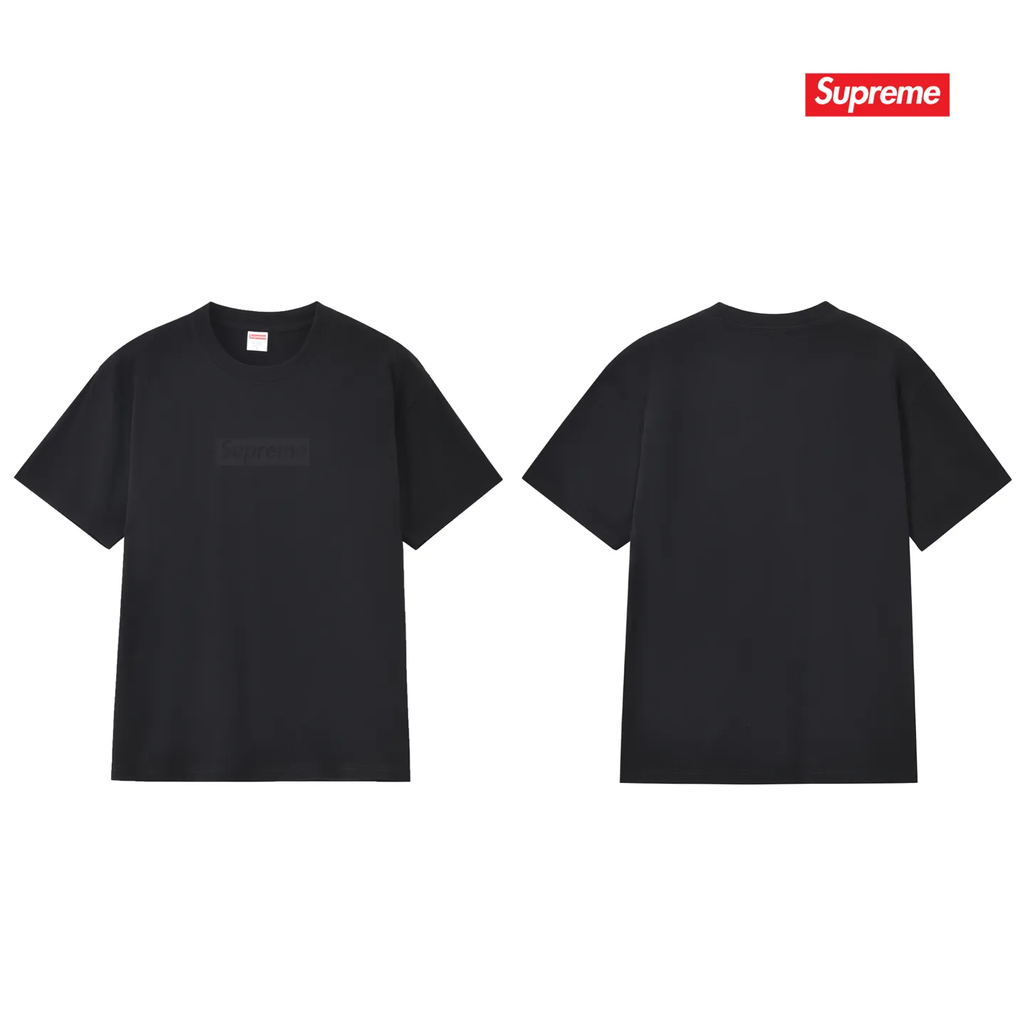 S229 P110💰 Sup 76SS Tonal Box Logo Tee Same color Bogo pure cotton short-sleeved loose casual T-shirt. Loose fit. Made of 260g combed cotton double yarn. All three standards are complete from fabrics to accessories. ZP. Imported Matsui company slurry printing will never crack. The whole piece adopts three-needle five-thread technology. The neckline-shoulder seam-sleeve seam is double-lined, which looks more three-dimensional and textured. The same process as the original version, classic version. Feel free to compare zp. The whole piece adopts three-needle five-thread craftsmanship (neckline-shoulder seam-sleeve seam double thread, which looks more three-dimensional and textured). It has the same craftsmanship as the original original, classic version. Color: black, white, light gray, pink, navy. Size: S M L XL XXL