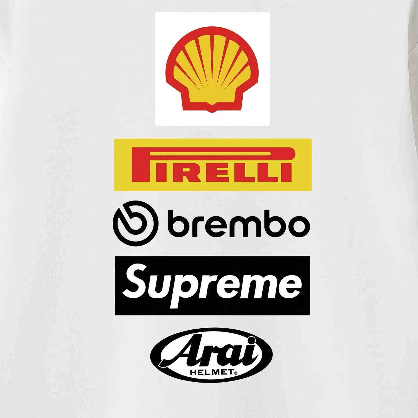 Style No. S1082 #terry p150💰 Velvet 160💰 Supreme x DUCATI joint model SS24 WEEK16 LOGO TEE Logo printing on the back Round neck sweatshirt Made of 400g large terry (drop shoulder large version) fabric Soft texture and no pilling Imported environmentally friendly printing glue The pattern is bright and three-dimensional Quality💥Same style for men and women The upper body is trendy Color: black White Gray Size: S M L XL XXL
