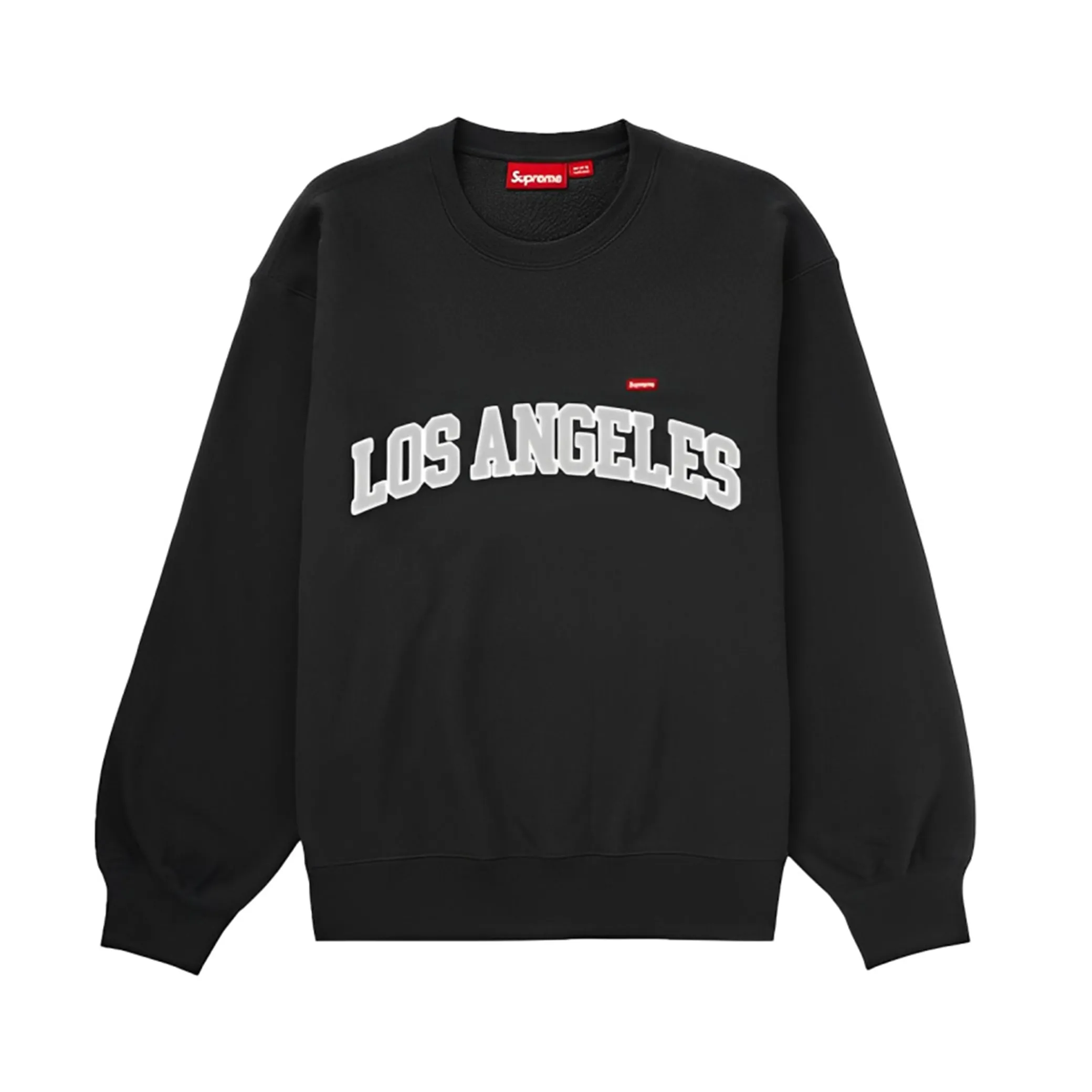 S568💰p290 Top version Supreme 24ss Shop Crewneck city limited round neck velvet sweatshirt 1. Fabric: ZP test, custom weaving and dyeing, pure cotton 460G plus velvet main fabric, horizontal cutting, side stitching 520G 2X2 thread 2. Embroidery: Embroidery equipment, using BEHRINGER BEKS-Y924 machine (one level higher than Tajima embroidery machine) Embroidery thickness The saturation and size are all ZP consistent. 3. Sewing process: Four-needle and six-thread boneless splicing technology is used in twelve places of the whole garment. Processed by experienced foreign trade factories (ordinary factories cannot do it) 4. Hem and cuffs: all use 520G inelastic thread (low-end products use elastic threads to cause the hem and cuffs to appear wavy) 5. Customized ZP main label/wash water mark/hangtag/packaging bag (Equipped with extra large thickened handbag) Color: Black, Navy, White, Pink, Colorful Blue Size: S~XL