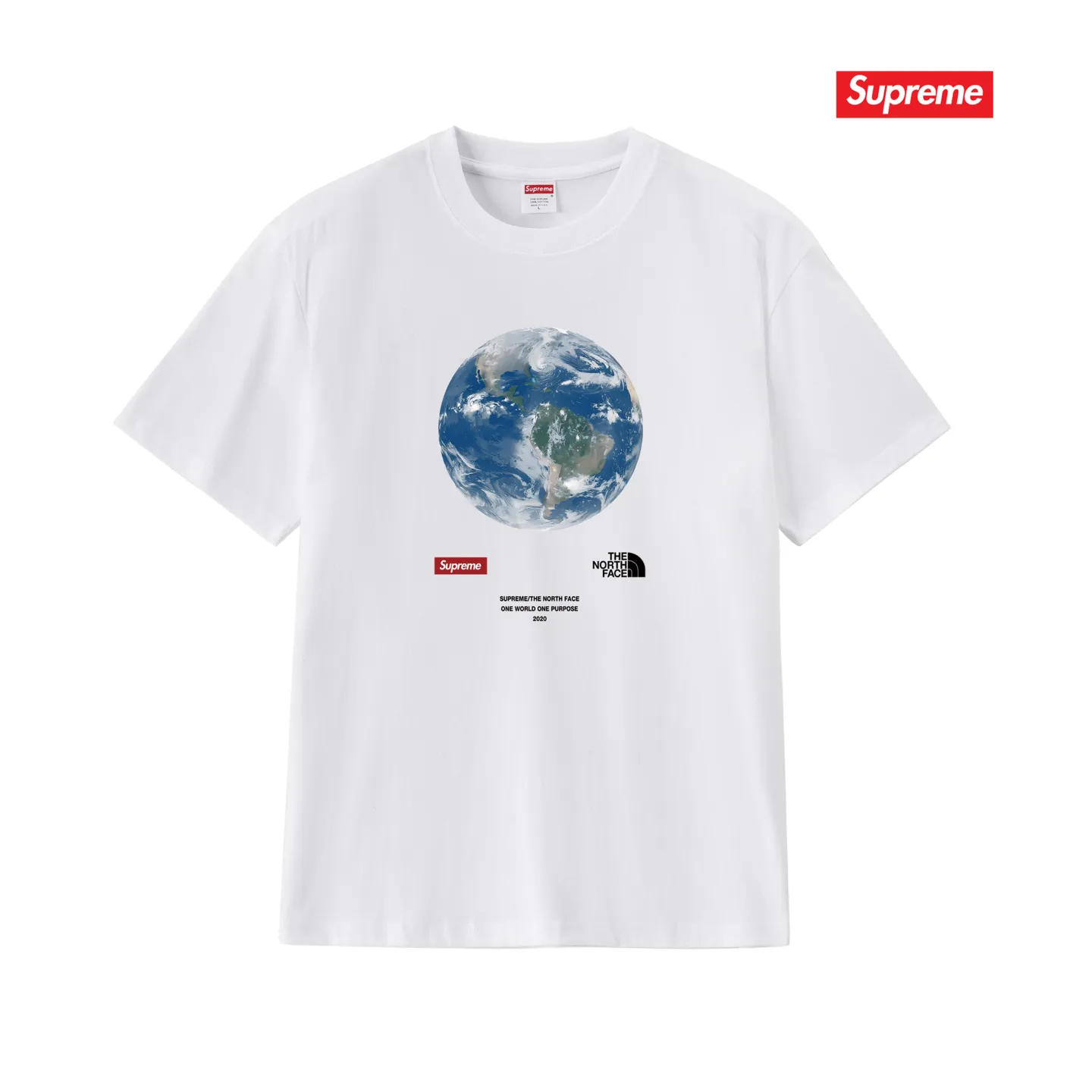 S156 P110💰 20SS One World Tee One Earth charity printed short-sleeved T-shirt, pure cotton, half-sleeved tee for men and women. Loose fit. Made of 260g combed cotton double yarn. All three standards are complete from fabrics to accessories. ZP. Imported Matsui company slurry printing will never crack. The whole piece adopts three-needle five-thread technology. The neckline-shoulder seam-sleeve seam is double-lined, which looks more three-dimensional and textured.) The same process as the authentic original, classic version Feel free to compare zp. The whole piece adopts three-needle five-thread craftsmanship (neckline-shoulder seam-sleeve seam double thread, which looks more three-dimensional and textured). It has the same craftsmanship as the original original, classic version. Color: black, white, light gray, navy blue, pink. Size: S M L XL XXL