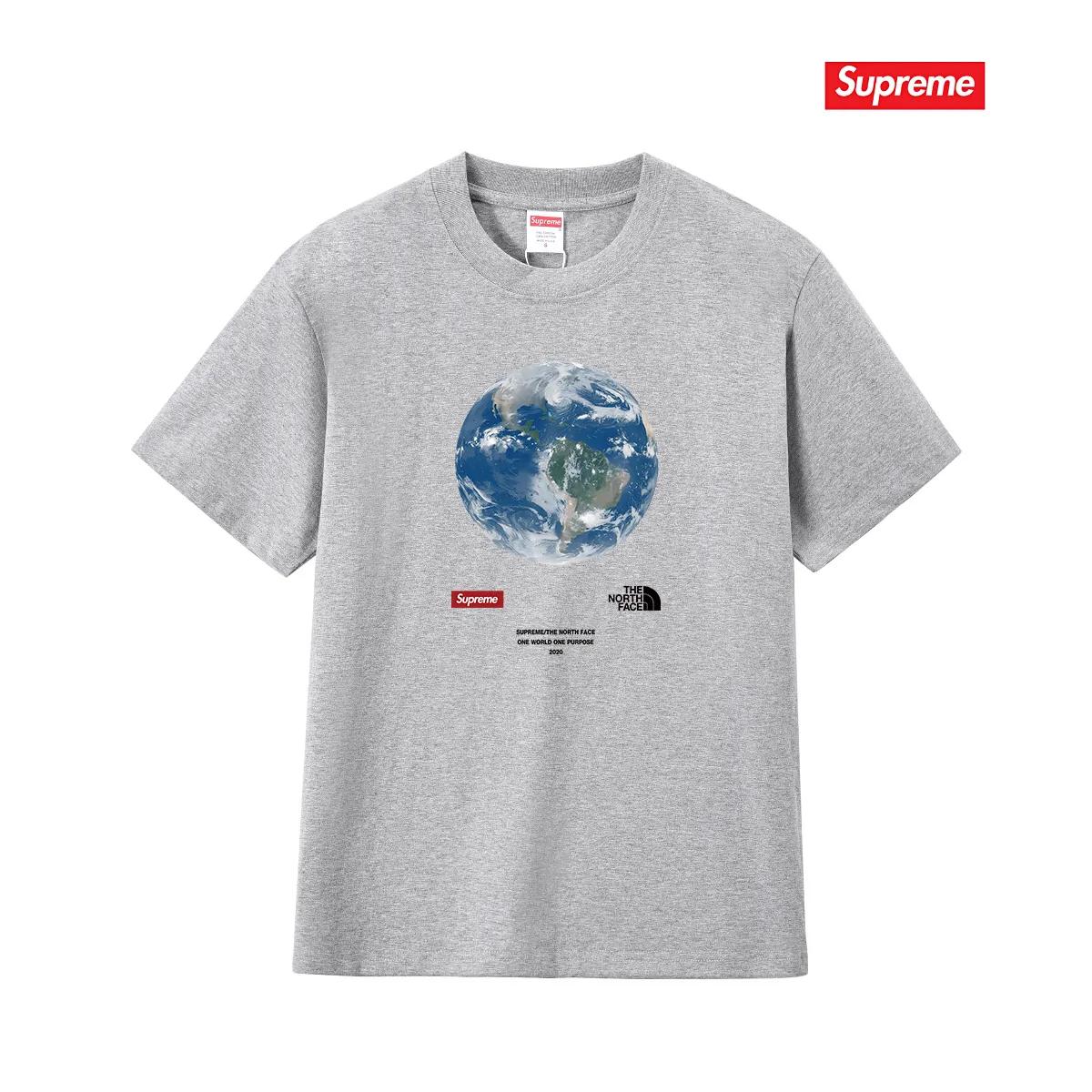 S156 P110💰 20SS One World Tee One Earth charity printed short-sleeved T-shirt, pure cotton, half-sleeved tee for men and women. Loose fit. Made of 260g combed cotton double yarn. All three standards are complete from fabrics to accessories. ZP. Imported Matsui company slurry printing will never crack. The whole piece adopts three-needle five-thread technology. The neckline-shoulder seam-sleeve seam is double-lined, which looks more three-dimensional and textured.) The same process as the authentic original, classic version Feel free to compare zp. The whole piece adopts three-needle five-thread craftsmanship (neckline-shoulder seam-sleeve seam double thread, which looks more three-dimensional and textured). It has the same craftsmanship as the original original, classic version. Color: black, white, light gray, navy blue, pink. Size: S M L XL XXL