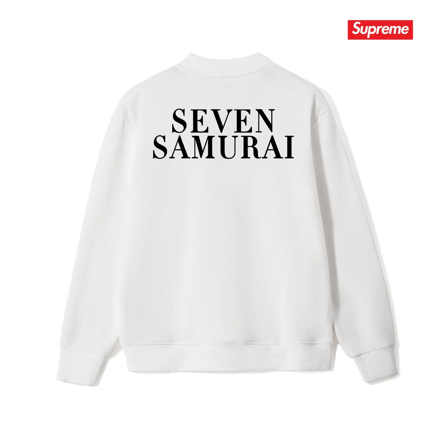 Style number S1212 #terry p150💰 plus velvet 160💰 25 new Sup undercover casual warrior print retro round neck sweatshirt Made of 400 grams of large terry (drop shoulder large version) fabric, soft texture and no pilling Imported environmentally friendly printing glue The pattern is bright and three-dimensional Quality 💥Same style for men and women The upper body is trendy Color: black white gray Size: S M L XL XXL