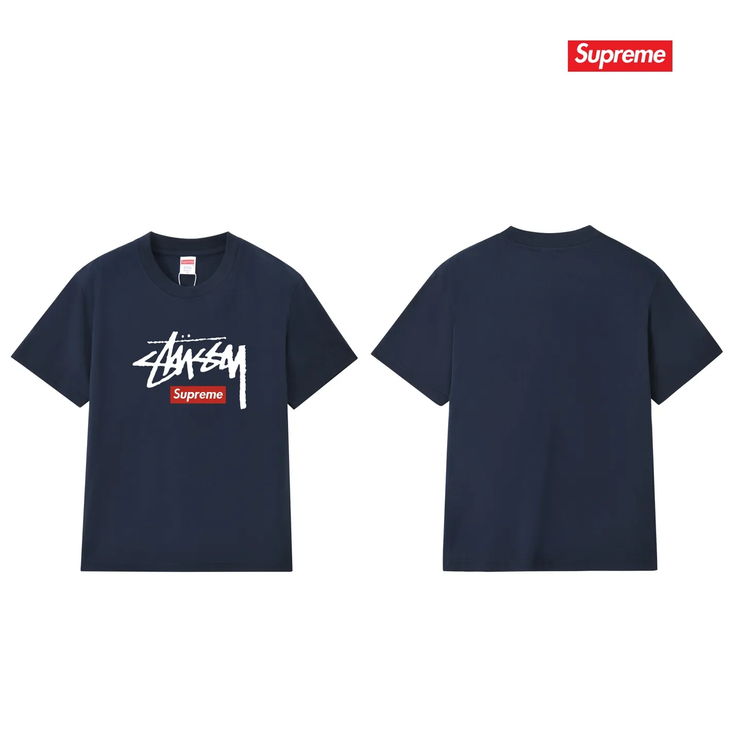 S236 P110💰 superme trendy T-shirt, summer wear, same style for men and women, loose fit, made of 260g combed cotton double yarn, all three standards from fabrics to accessories, ZP, imported Matsui Company slurry printing will never crack, the whole piece adopts three-needle five-thread technology (neckline-shoulder seam-sleeve seam double line, looks more three-dimensional and textured) consistent with the original version, classic version Feel free to compare zp. The whole piece adopts three-needle five-thread craftsmanship (neckline-shoulder seam-sleeve seam double thread, which looks more three-dimensional and textured). It has the same craftsmanship as the original original, classic version. Color: black, white, light gray, pink, navy. Size: S M L XL XXL