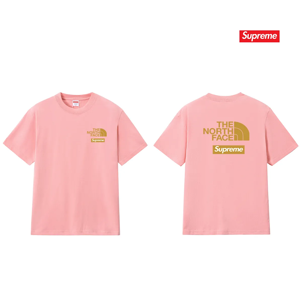 S162 P110💰 Sup new summer fashion casual round neck trendy brand men's printed half-sleeved tops loose T-shirt. Loose fit. Made of 260g combed cotton double yarn. All three standards are complete from fabric to accessories. ZP imported Matsui company's slurry printing will never crack. The whole piece adopts three-needle five-thread process. The neckline-shoulder seam-sleeve seam is double-lined, which looks more three-dimensional and textured. The same process as the original version, classic version Feel free to compare zp. The whole piece adopts three-needle five-thread craftsmanship (neckline-shoulder seam-sleeve seam double thread, which looks more three-dimensional and textured). It has the same craftsmanship as the original original, classic version. Color: black, white, light gray, navy blue, pink. Size: S M L XL XXL